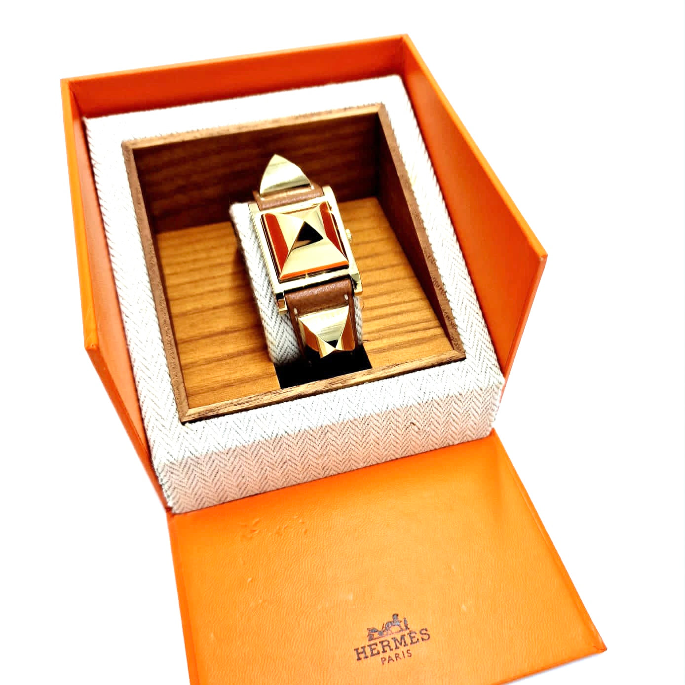 Hermès Medor Watch Gold