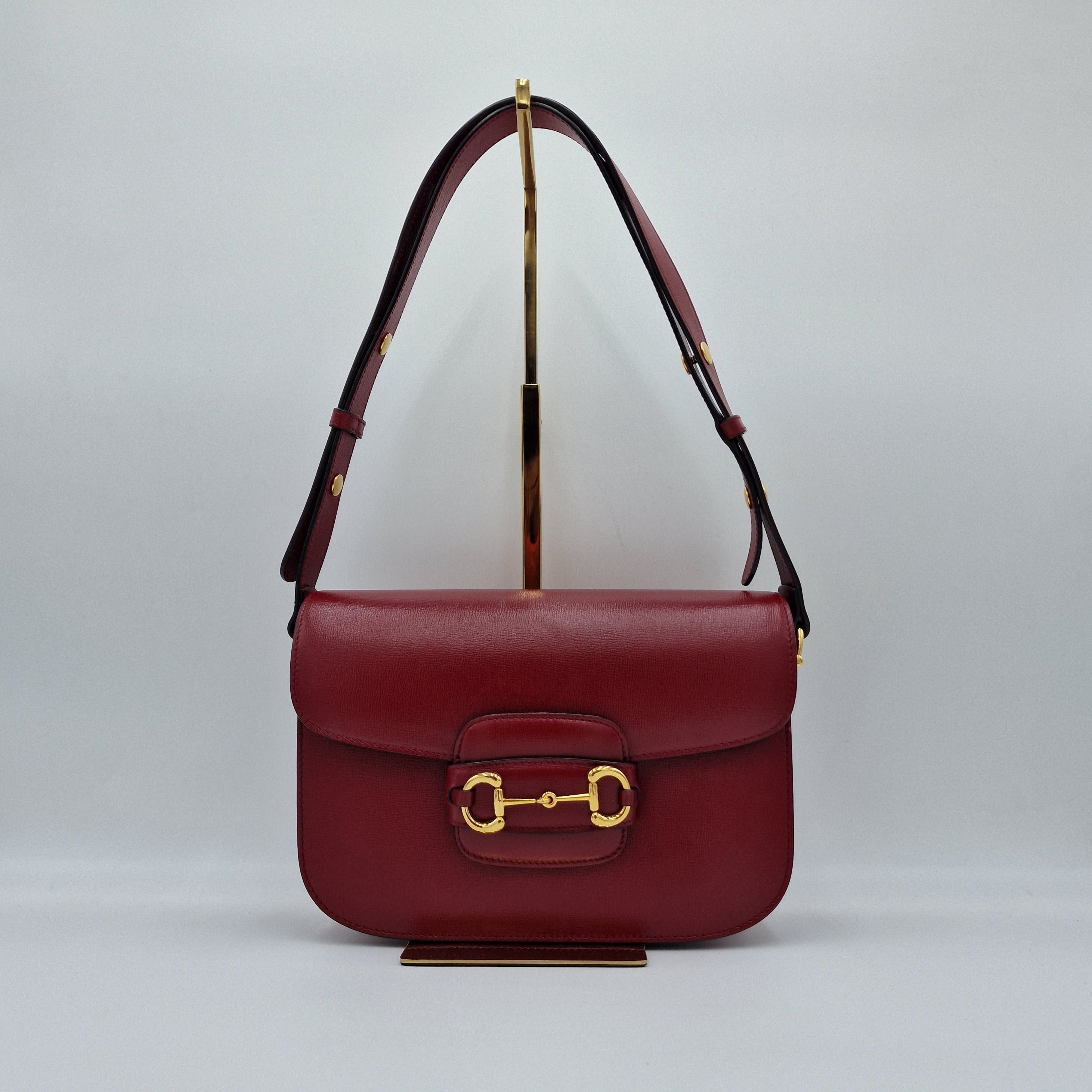 Gucci Horsebit 1955 red leather