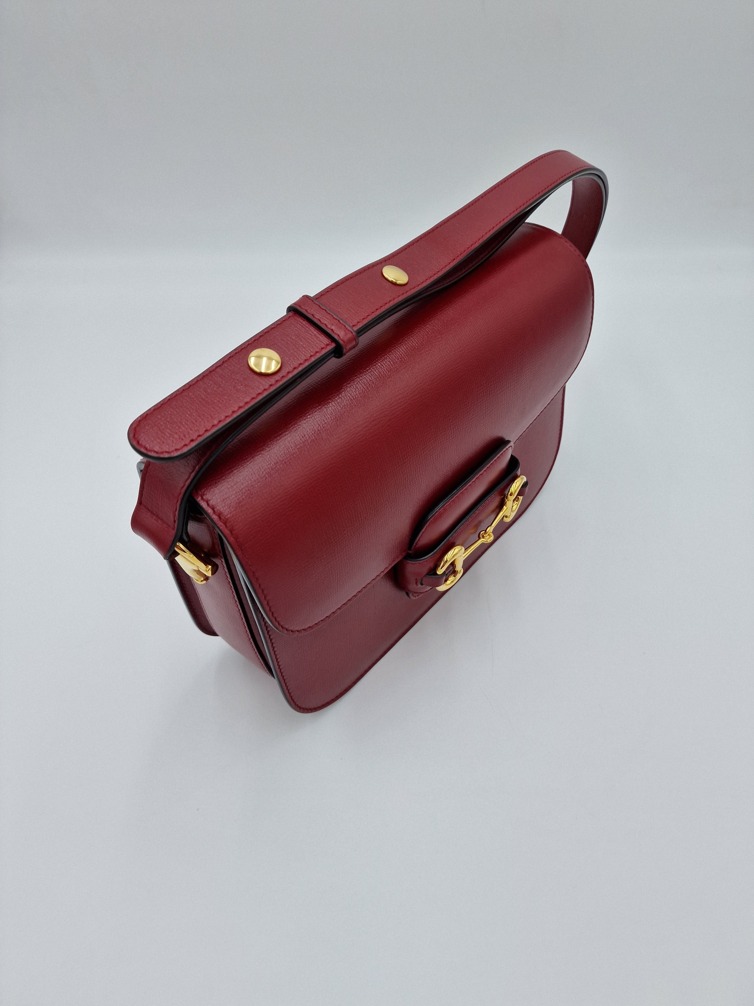Gucci Horsebit 1955 red leather