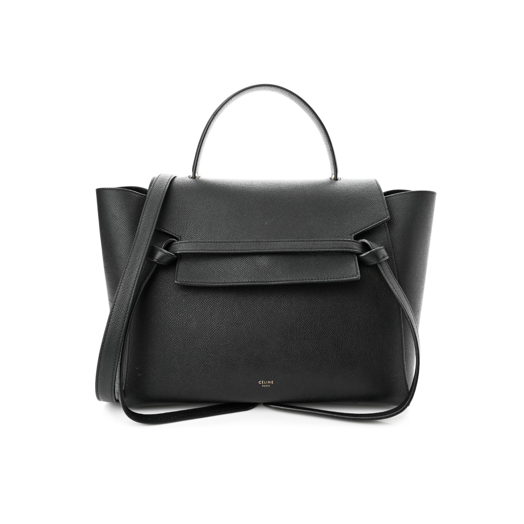 Celine Mini Belt Bag Dark Grey