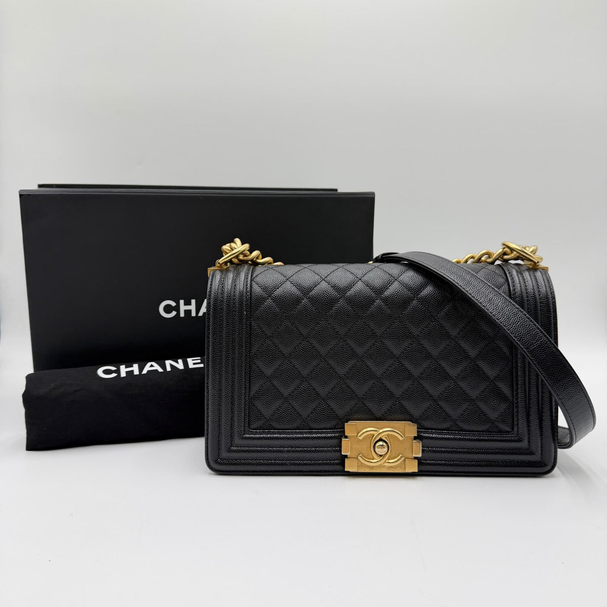 Chanel Boy Medium Black