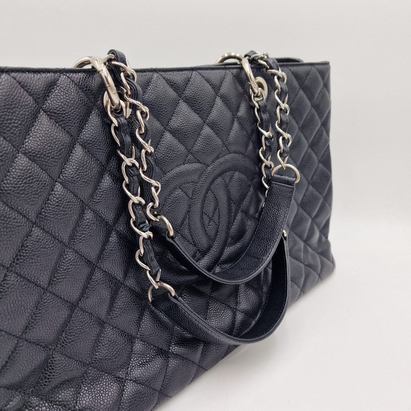 Chanel Grand Shopping Tote XL Black Caviar