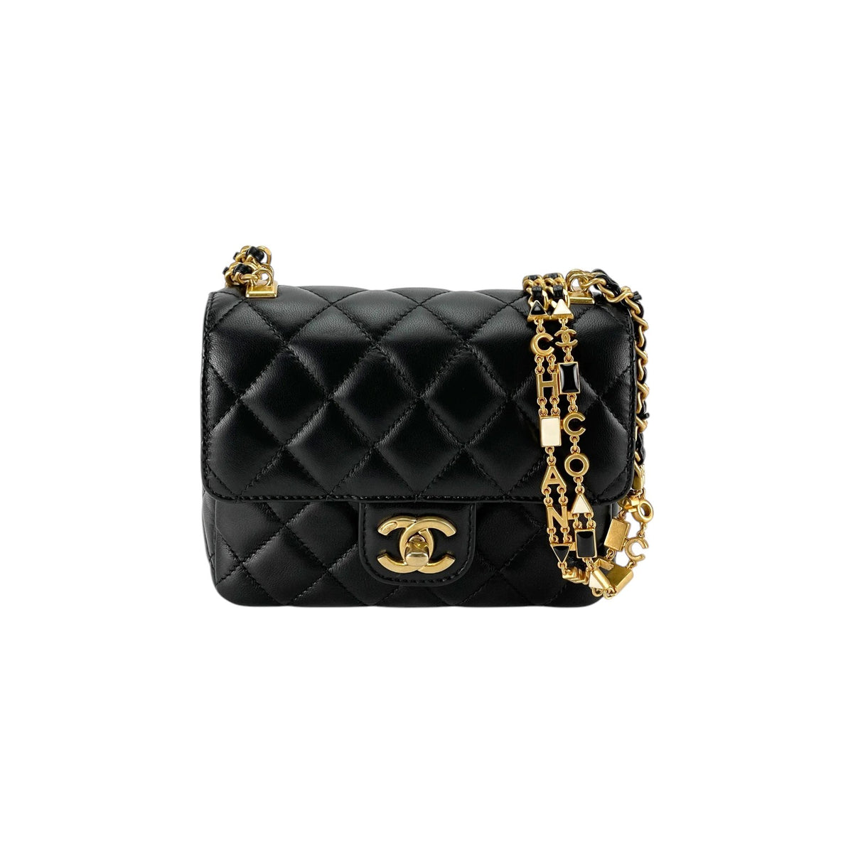 Chanel Mini 22B Enamel Chain