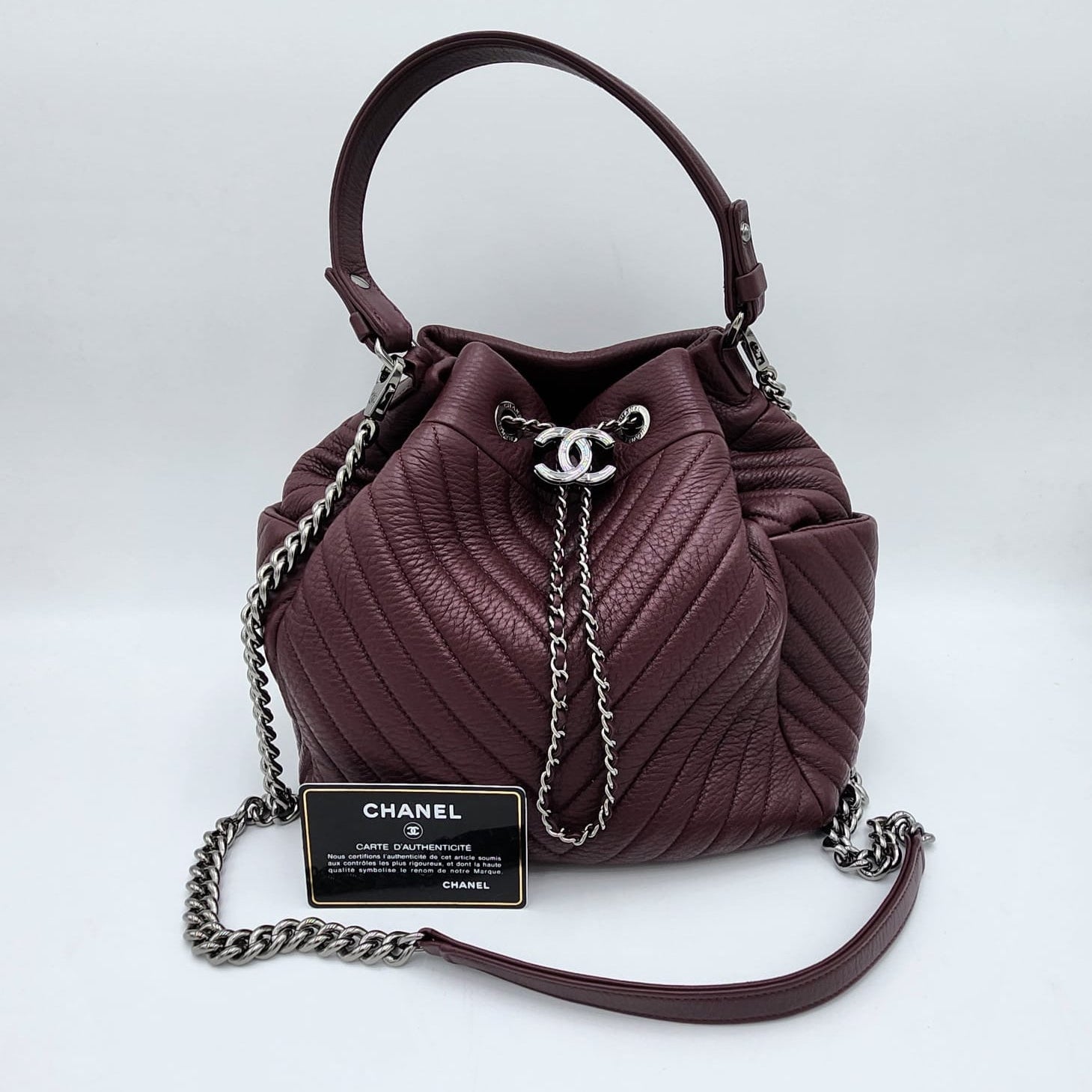 Chanel Small CC Chain Bucket Bag