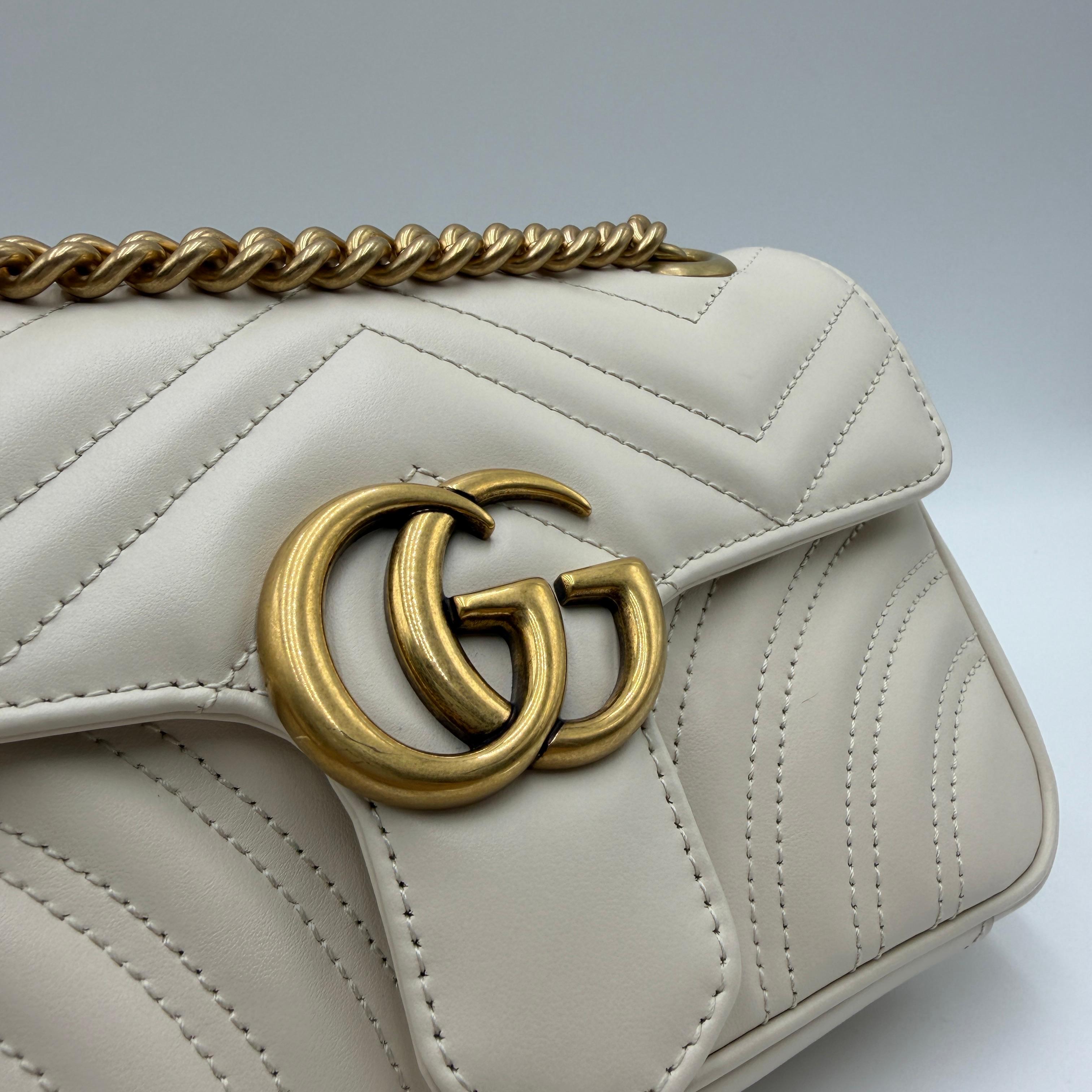 Gucci Marmont Cuero Rosa