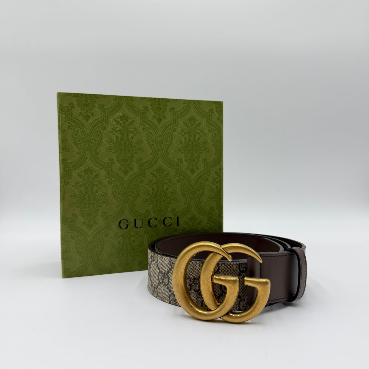 Gucci GG Supreme Monogram Belt
