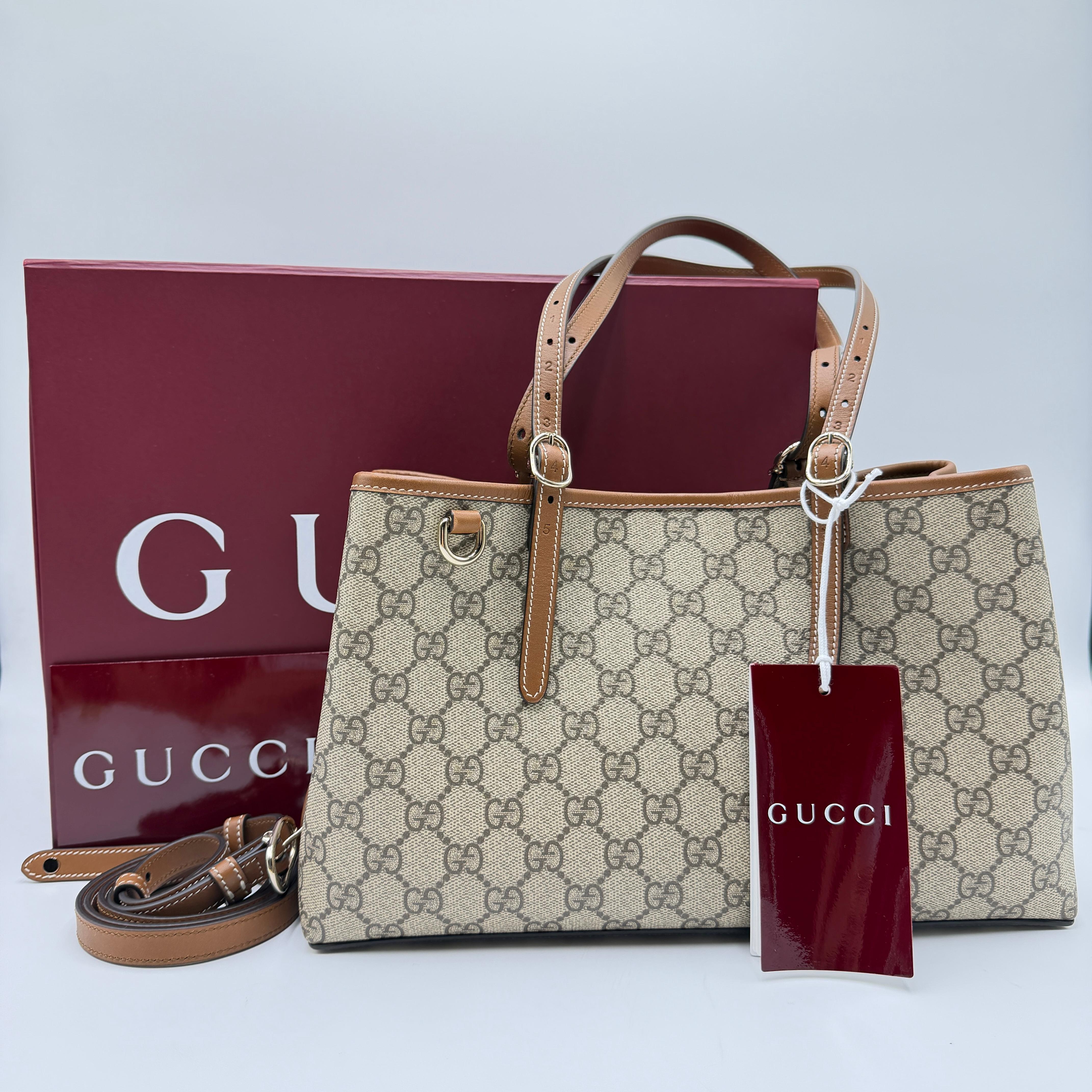 Gucci GG Emblem Tote