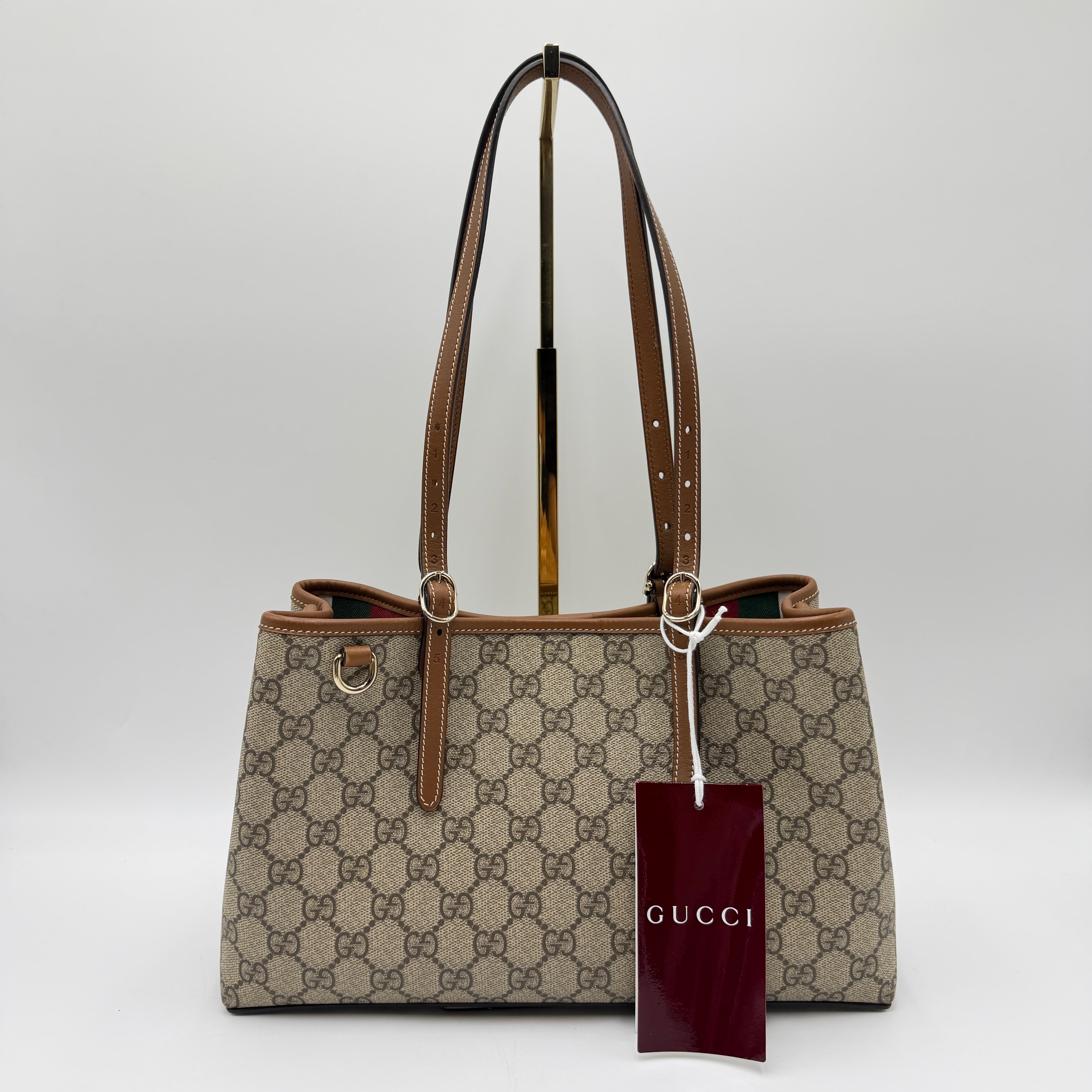 Gucci GG Emblem Tote