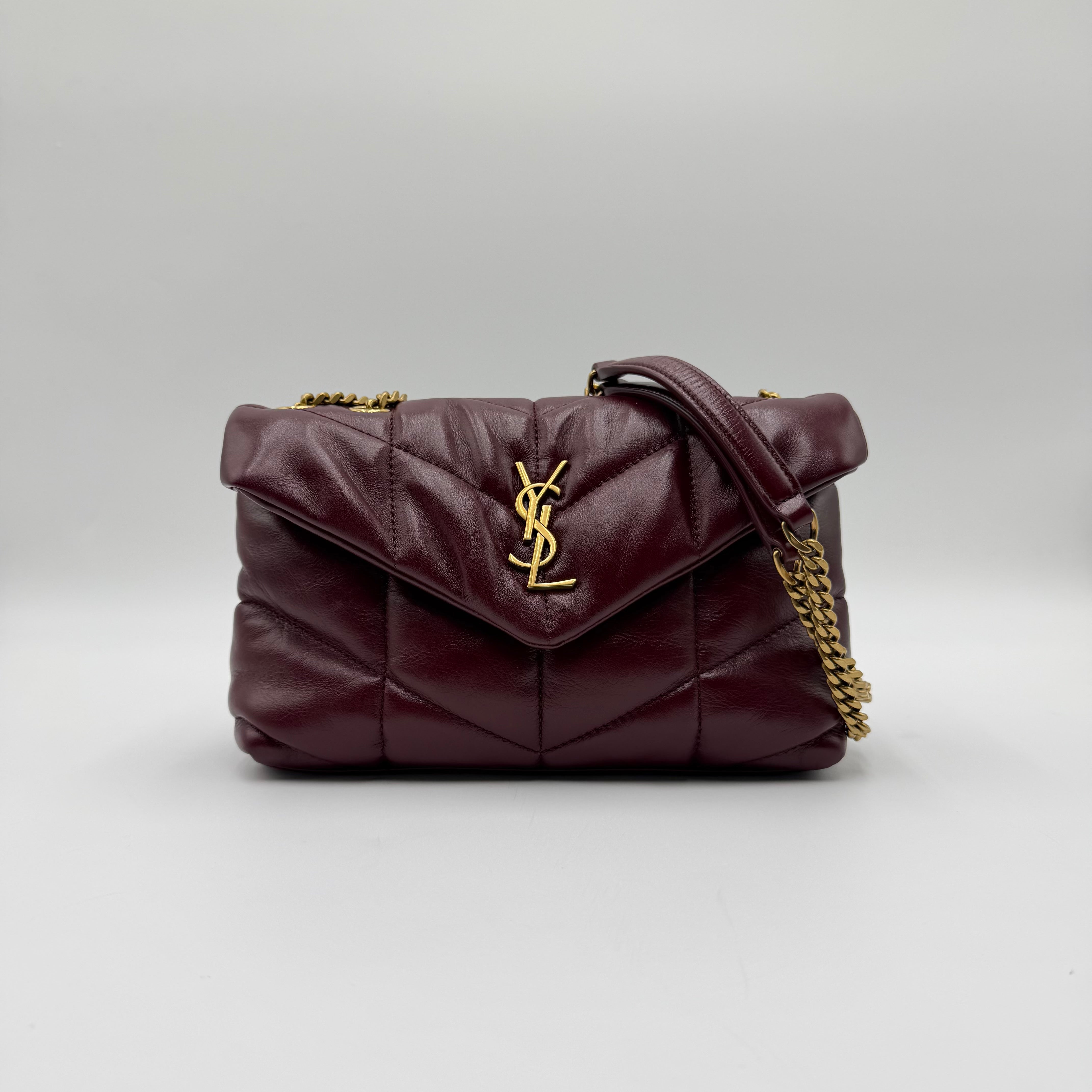 Saint Laurent Loulou Puffer Small