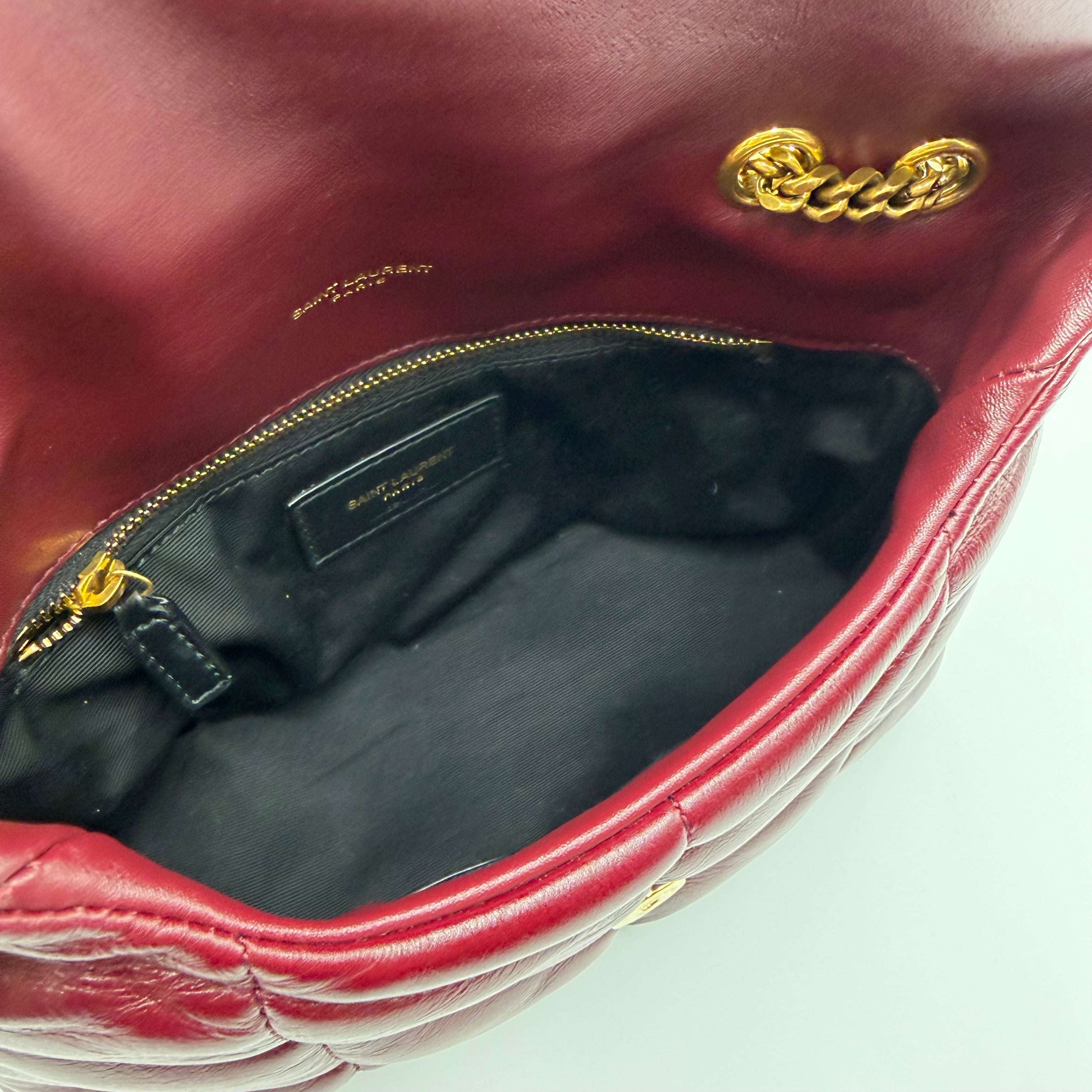 Saint Laurent Loulou Puffer Small