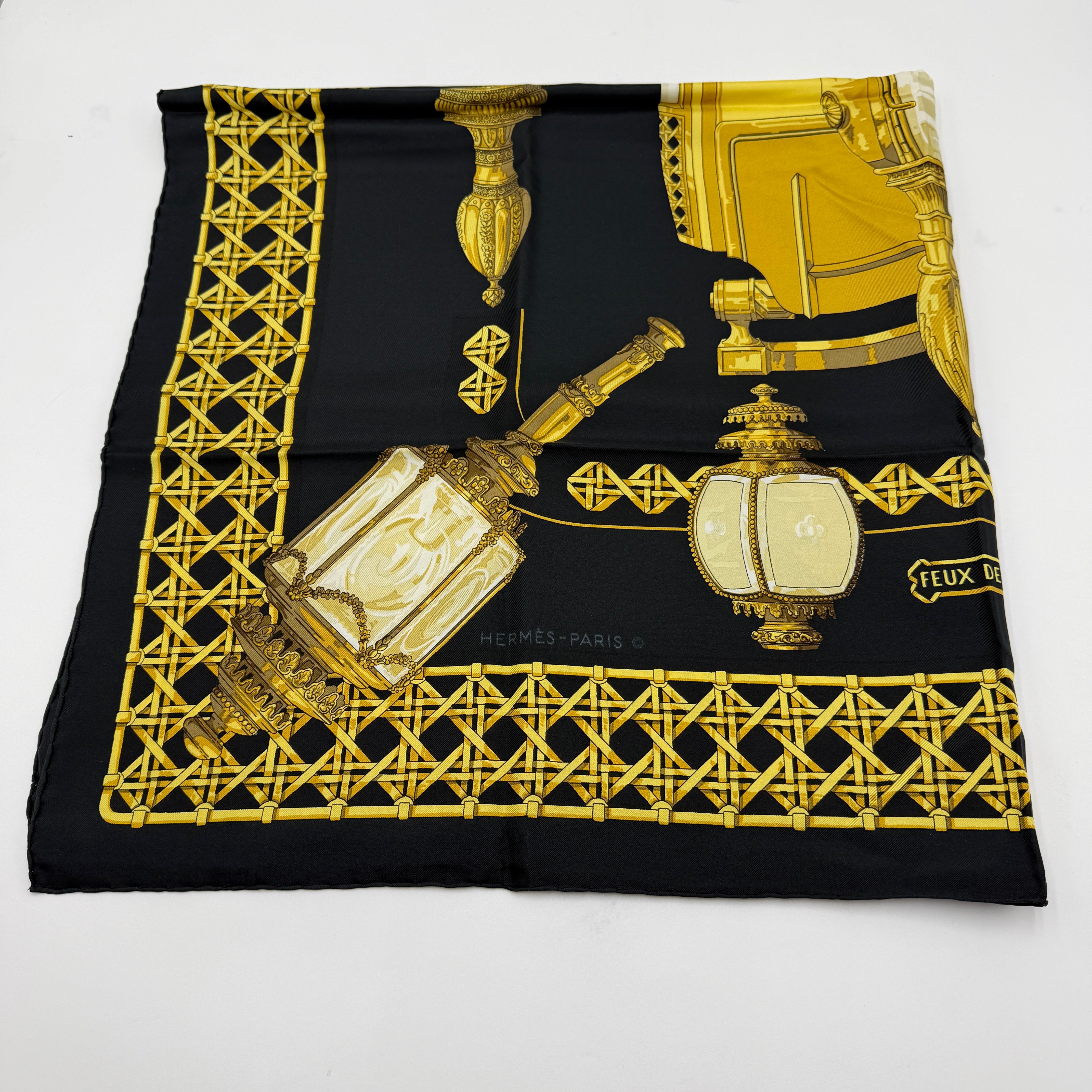 Hermès Feux de Route Scarf