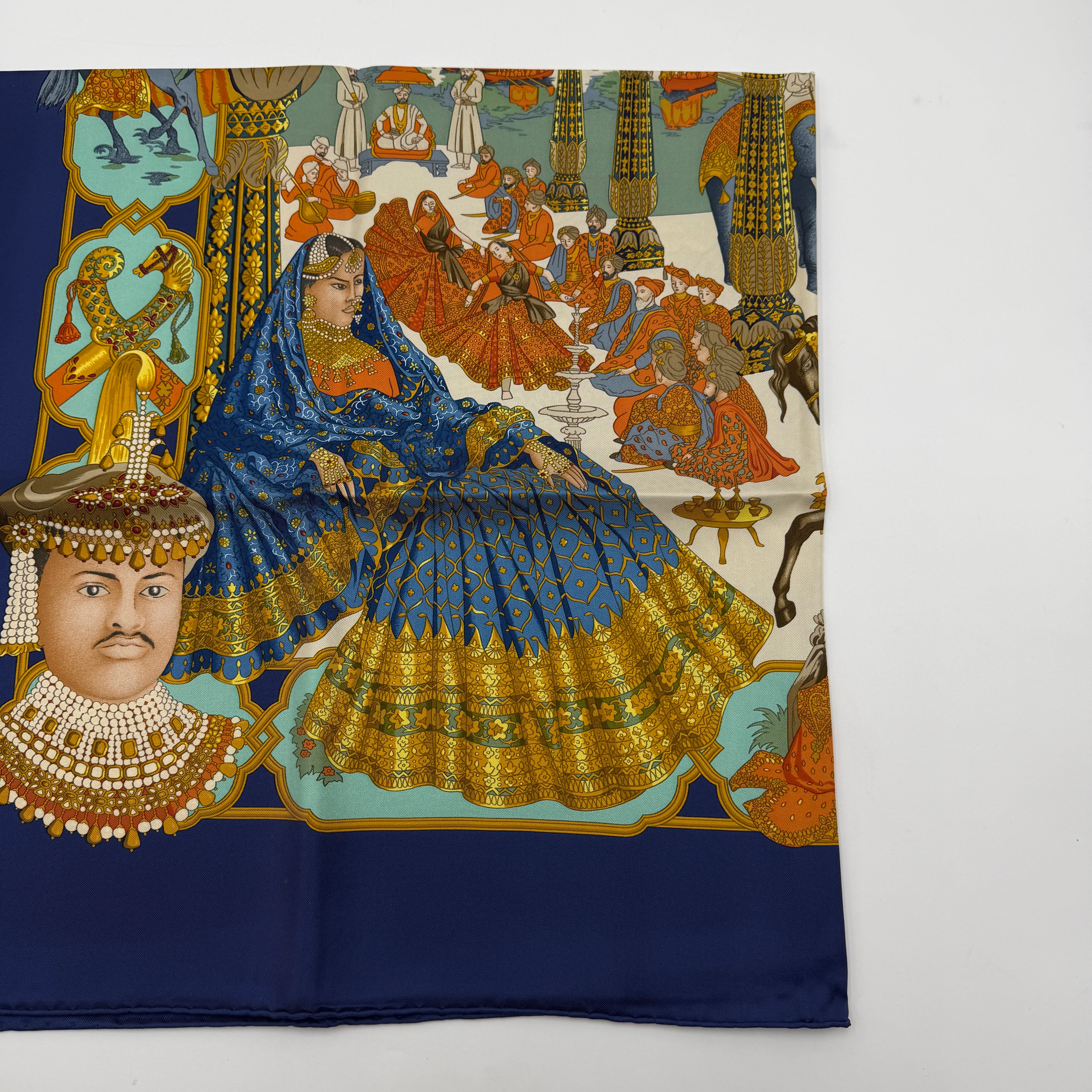 Hermès Splendeur des Maharajas Scarf