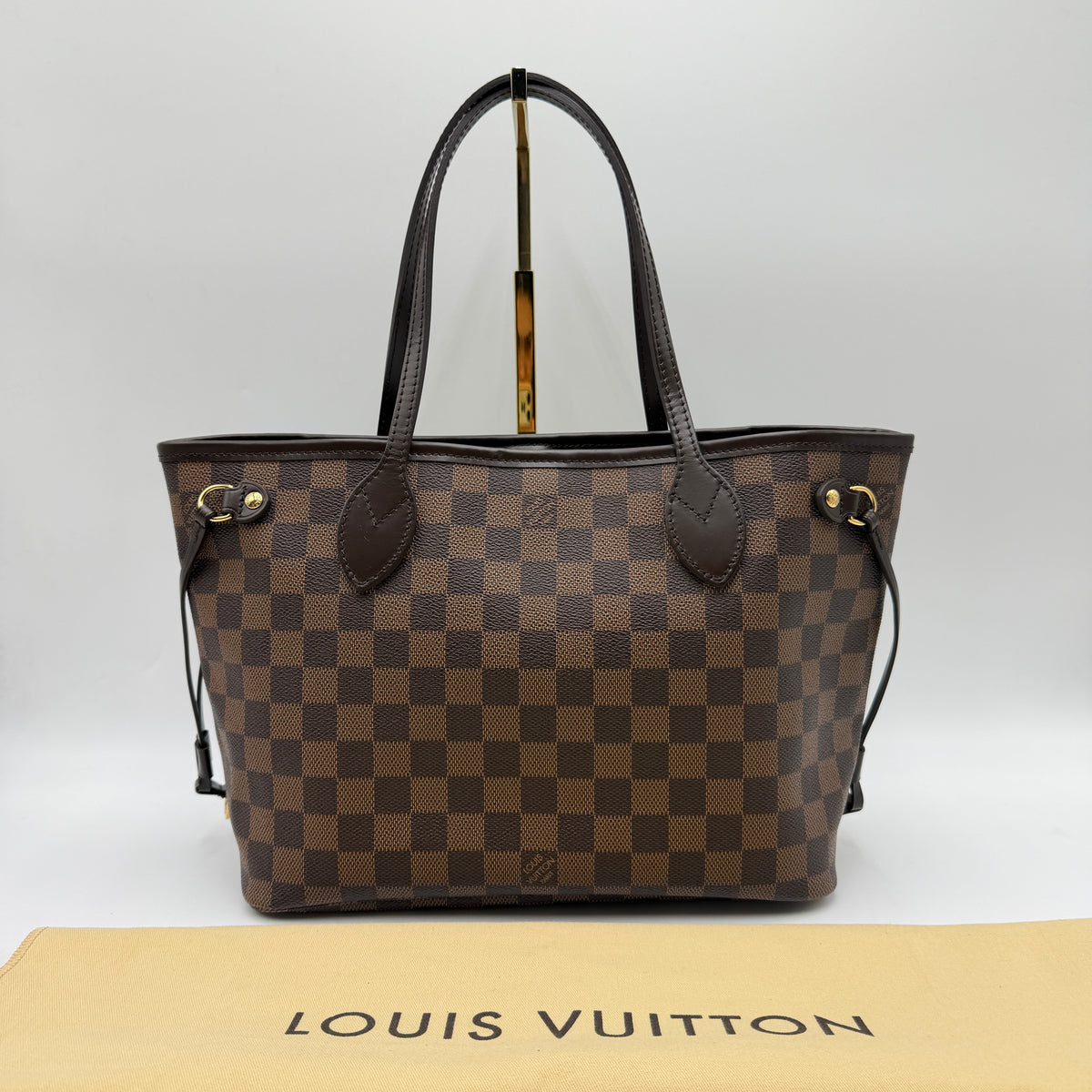 Louis Vuitton Neverfull PM Damier Ebene.