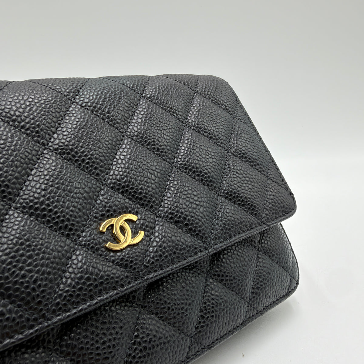 Chanel WOC Caviar