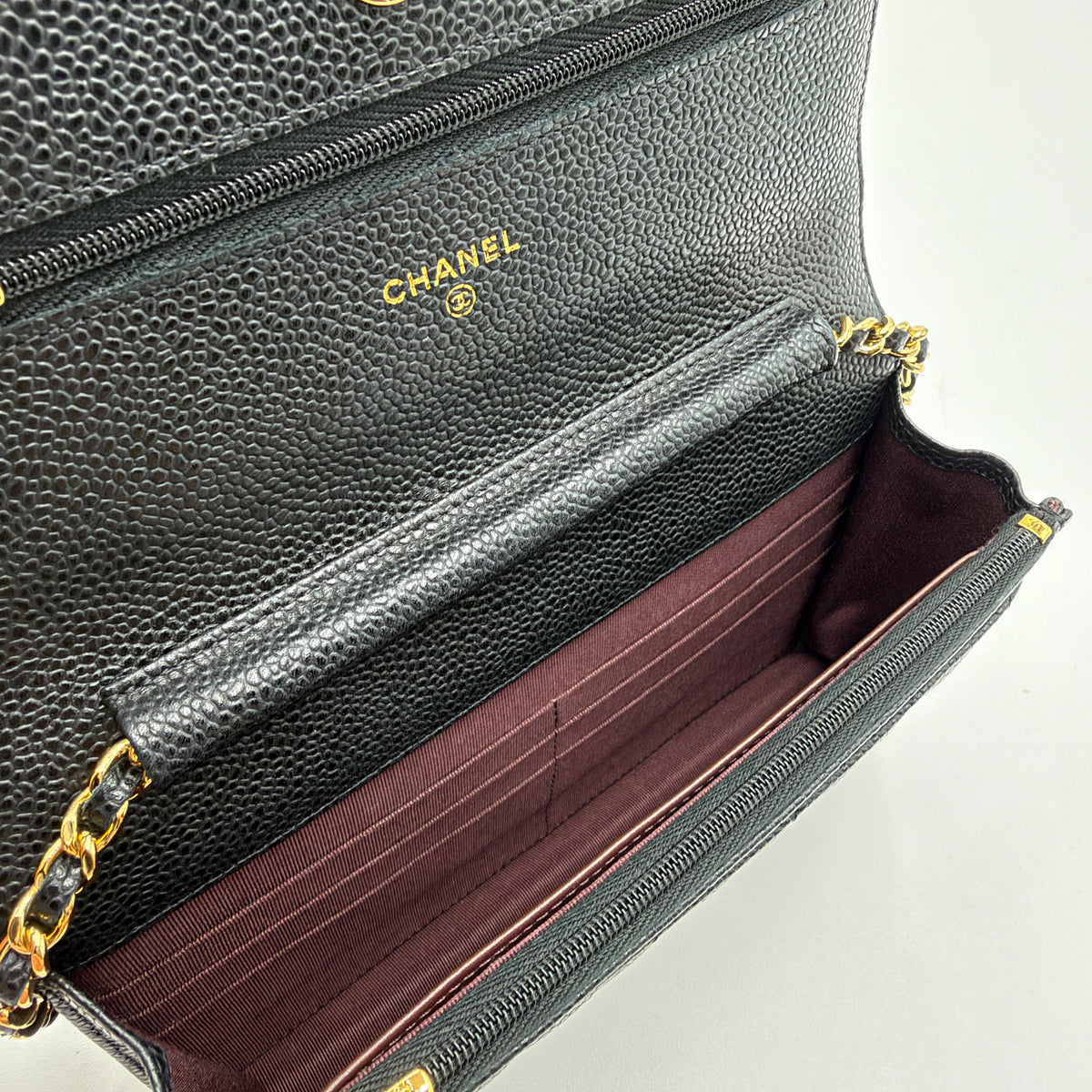 Chanel WOC Caviar