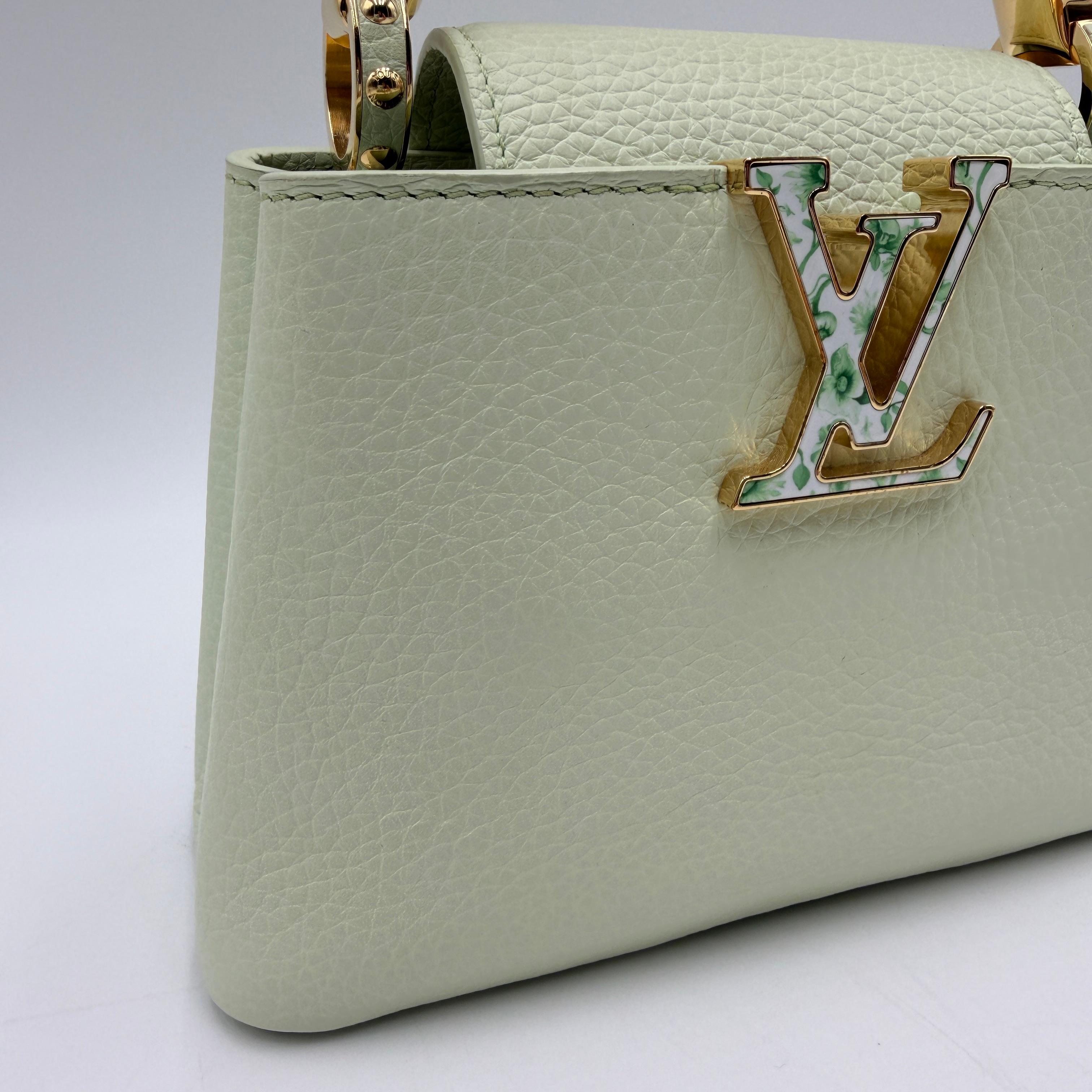 Louis Vuitton Capucines Mini Kintsugi Vert d'Eau