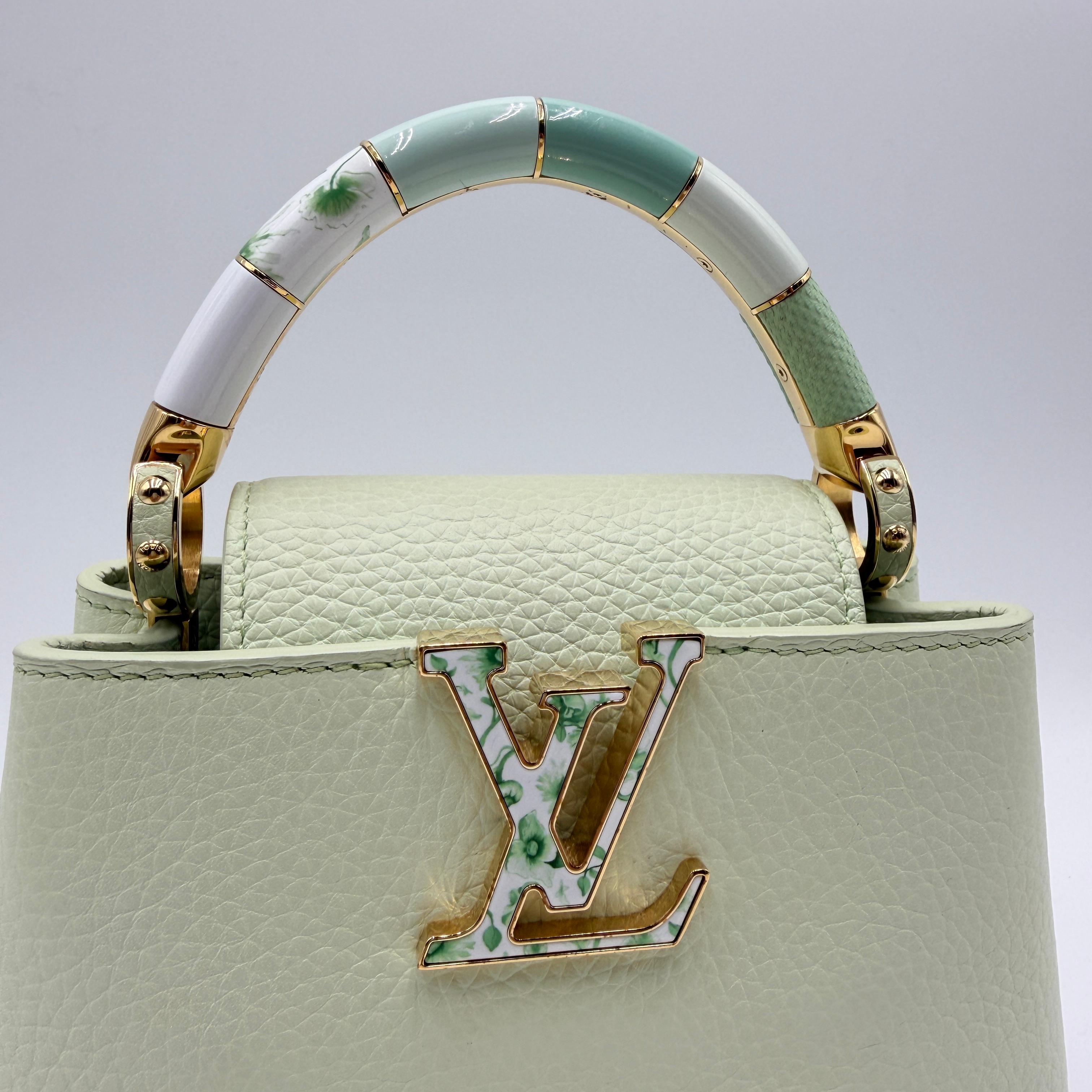 Louis Vuitton Capucines Mini Kintsugi Vert d'Eau