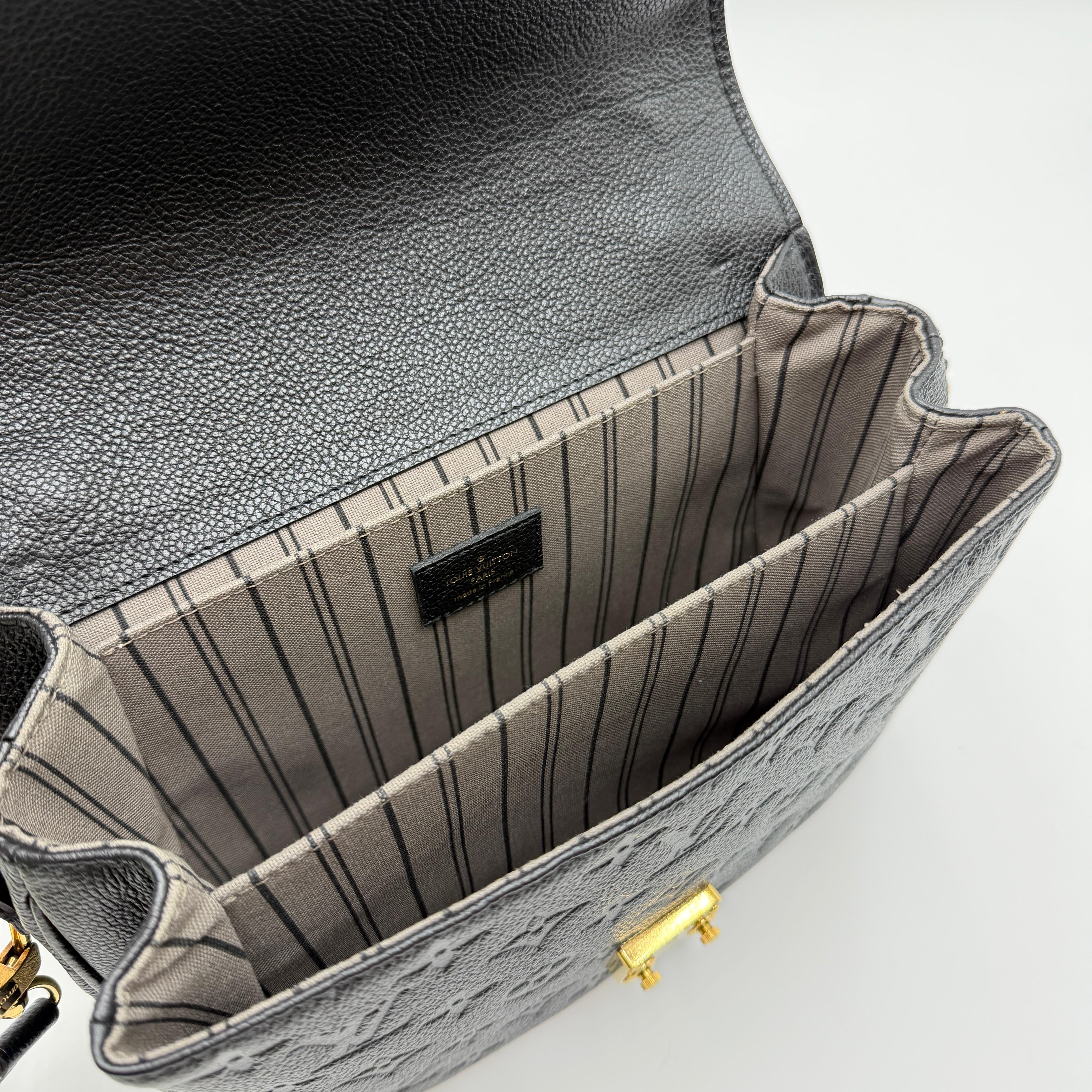 Louis Vuitton Pochette Metis Monogram Preto
