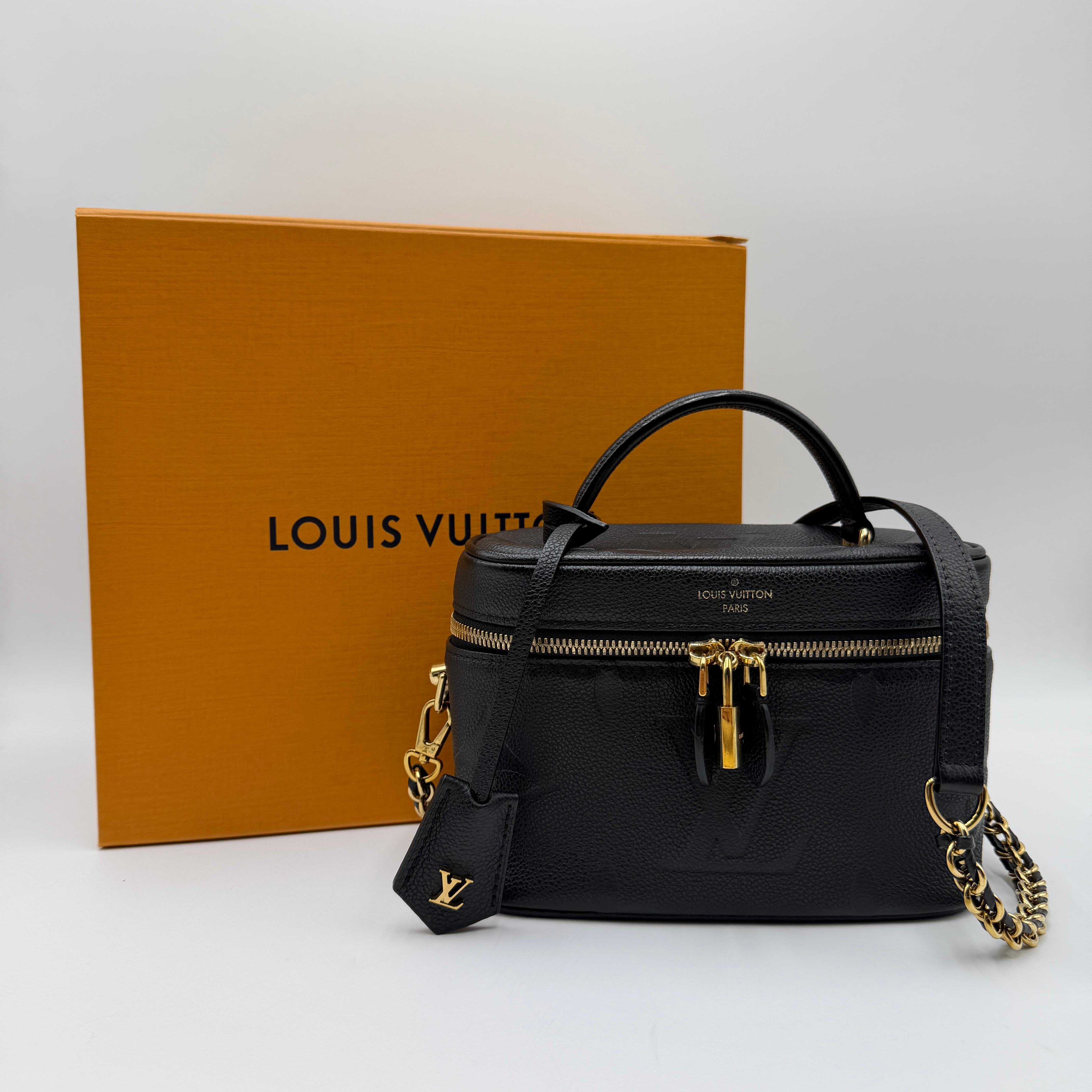 Louis Vuitton Vanity PM Empreint Leather
