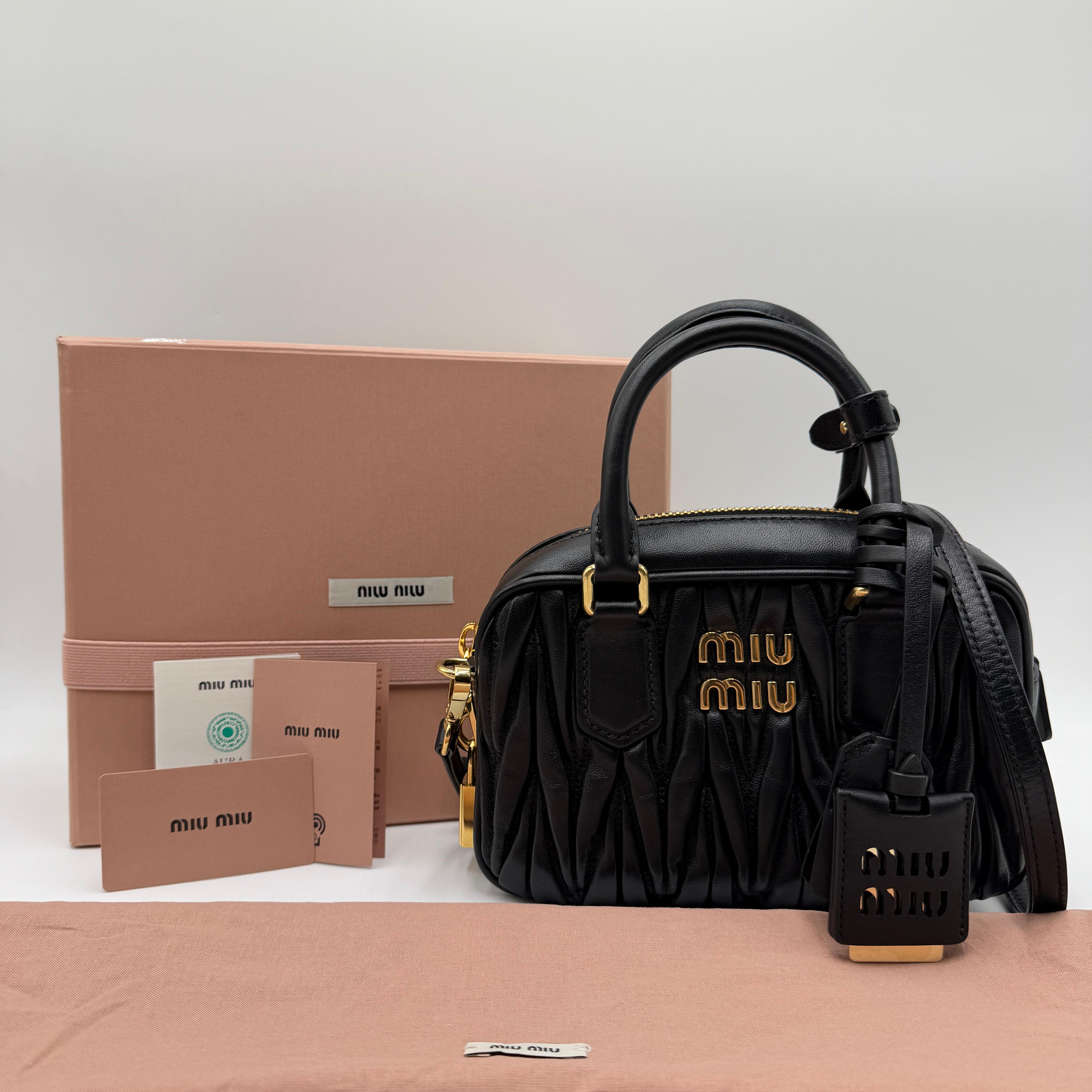 Miu Miu Arcadie Matelassé Small