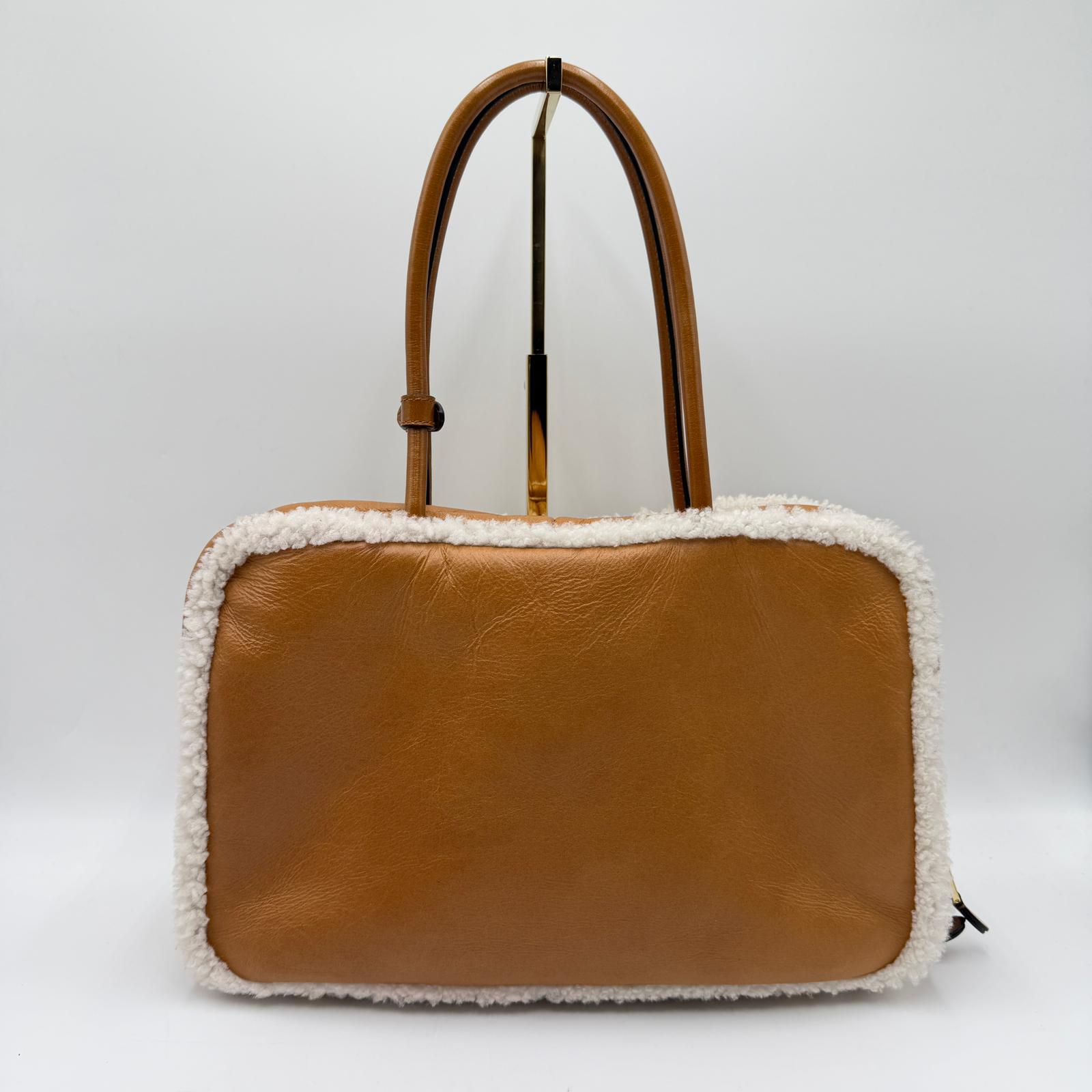 Miu Miu Beau Shearling Large