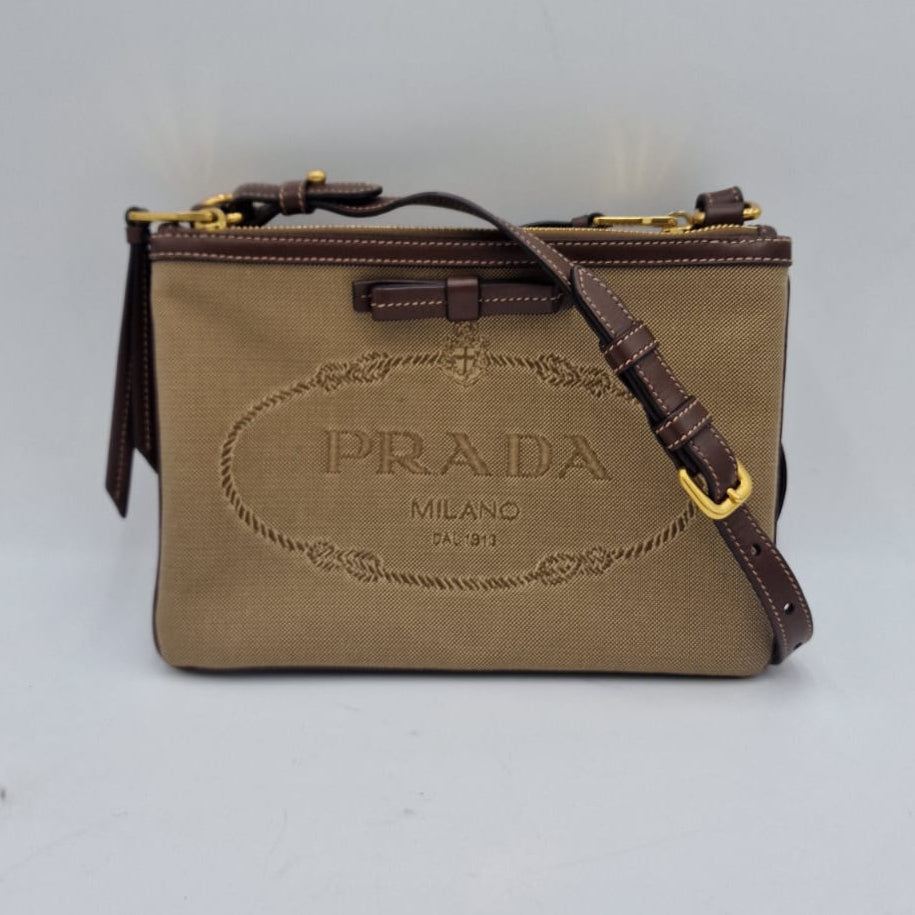 Prada Logo Canvas