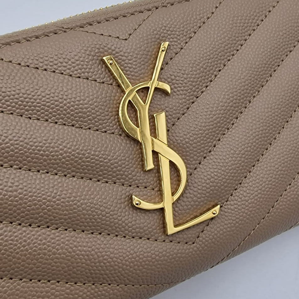 Saint Laurent Wallet caviar leather