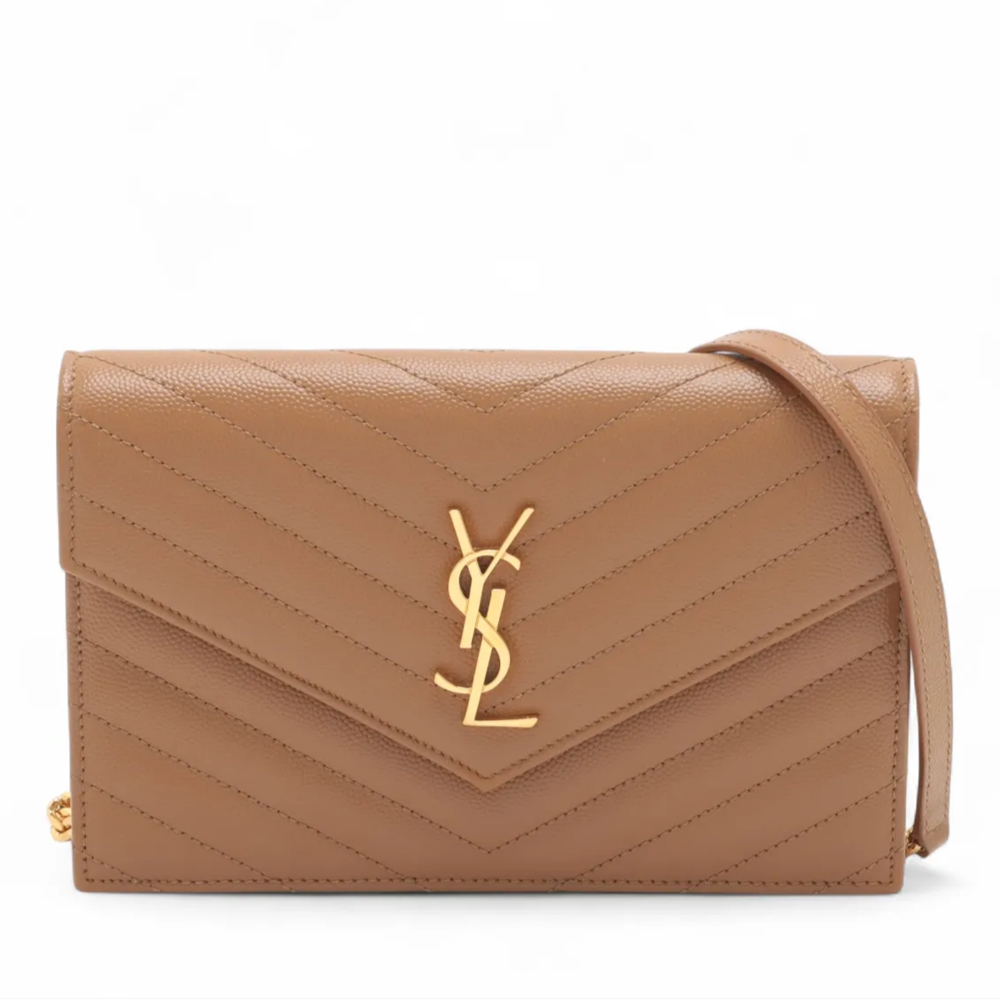 Saint Laurent Cassandre Matelassé Wallet