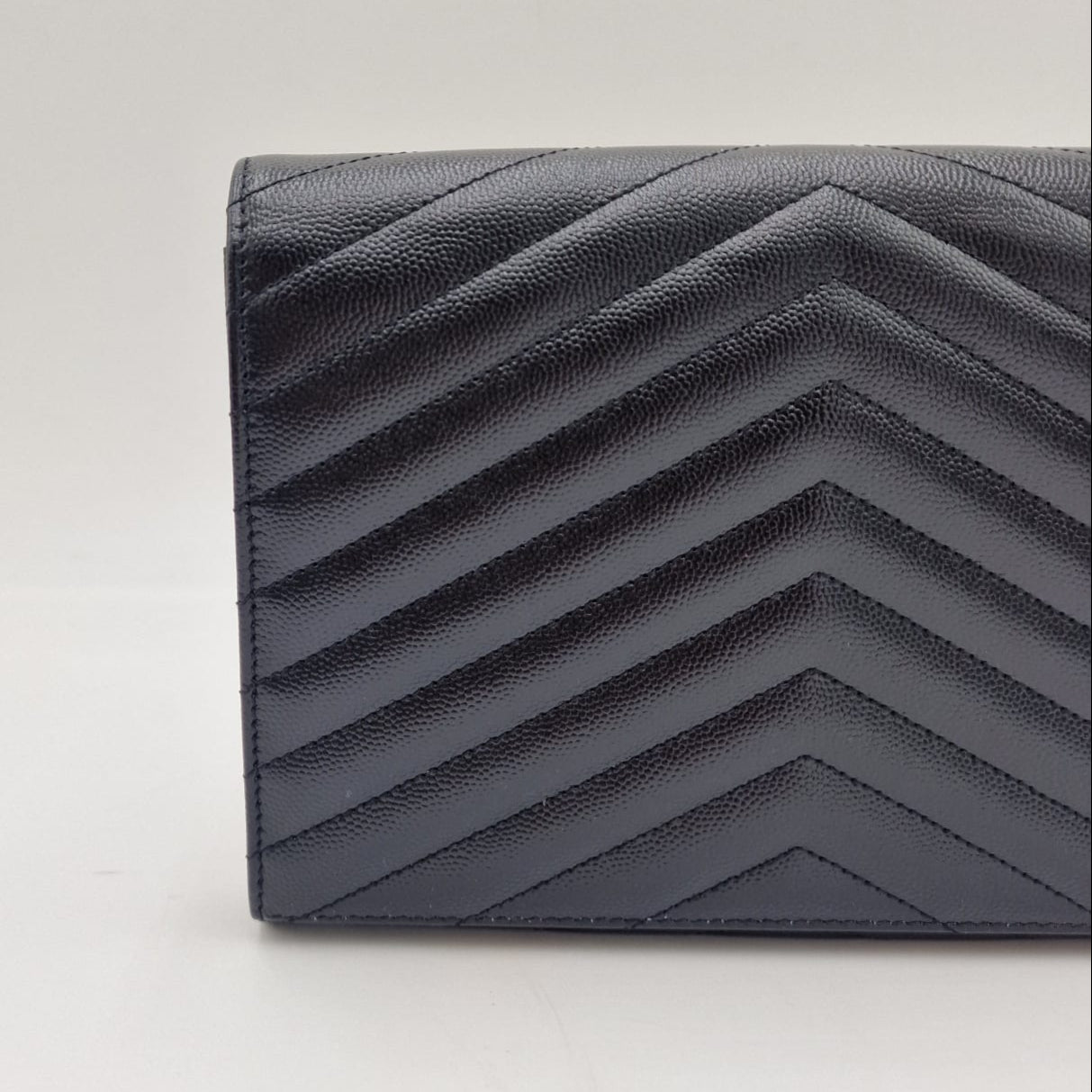 Saint Laurent New Pouch Monogram Clutch