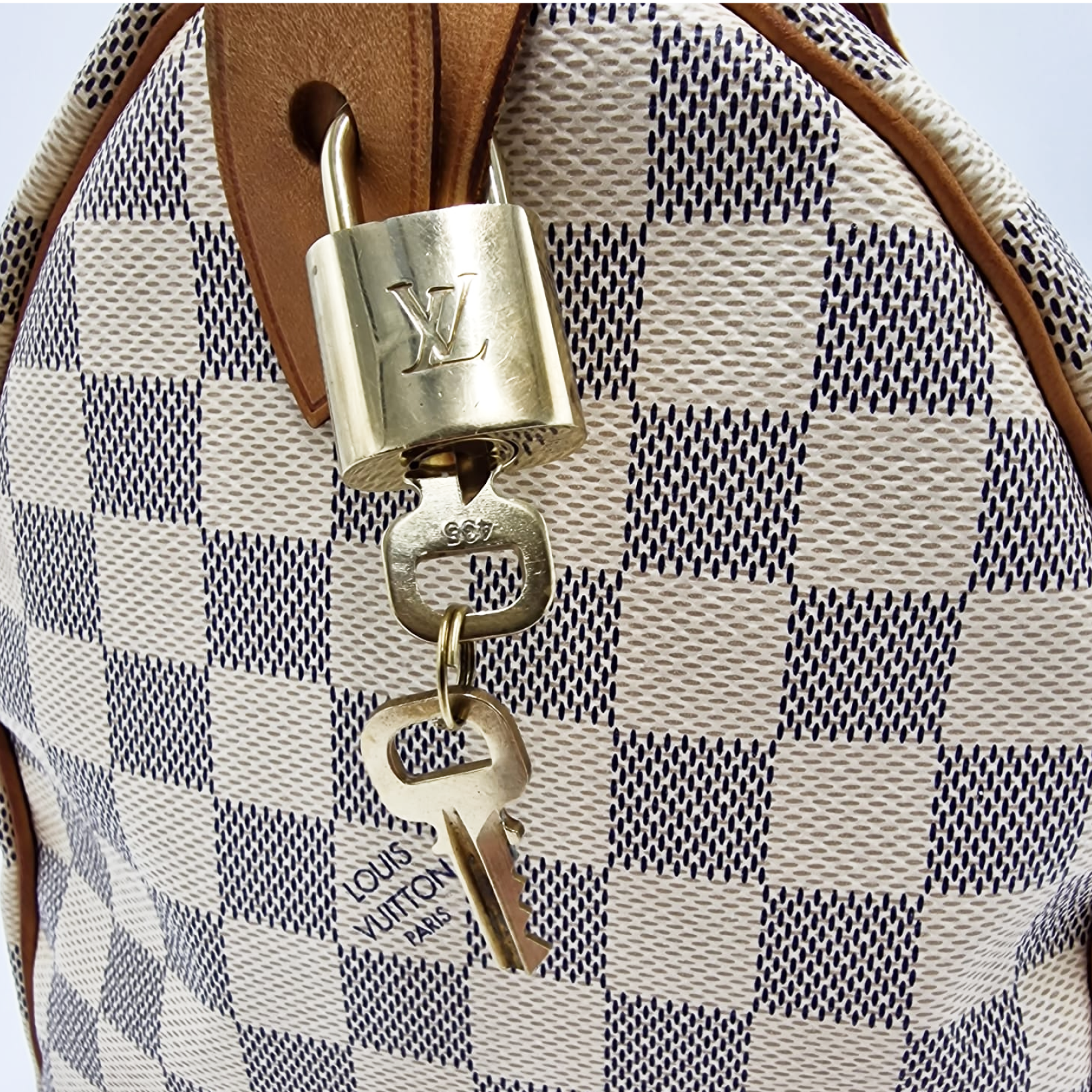 Louis Vuitton Speedy 30 Damier Azur