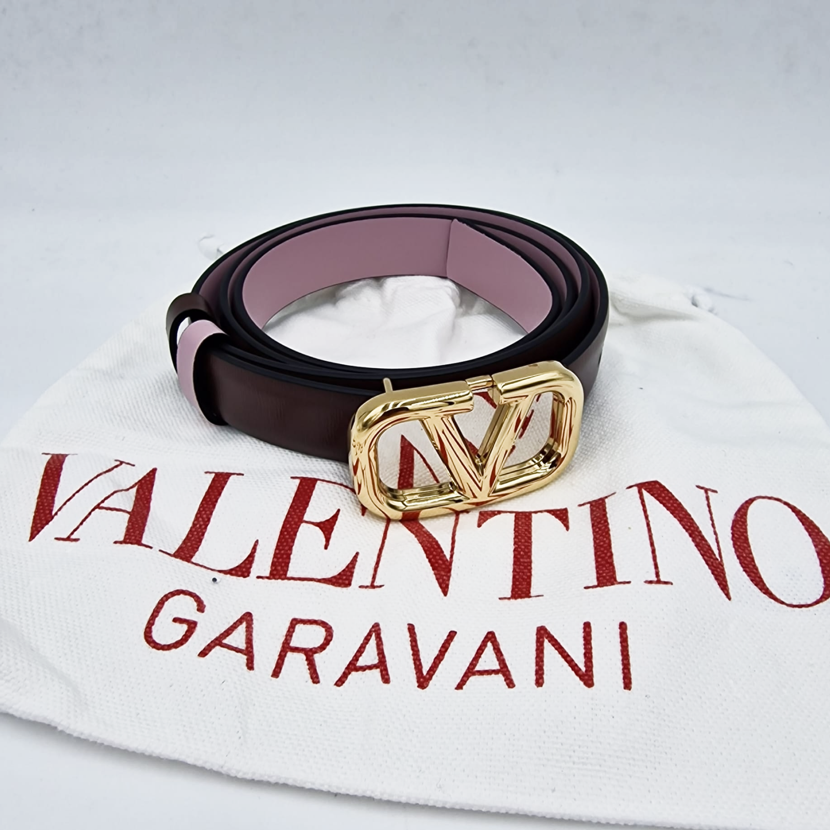 Valentino Garavani VLogo Signature reversible belt