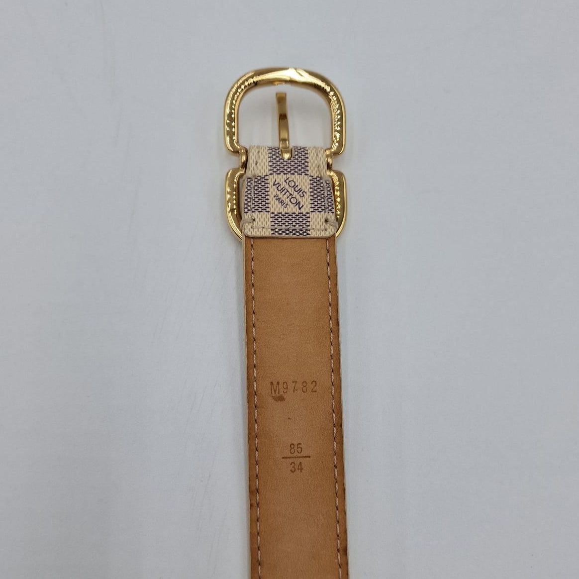 Louis Vuitton Damier Azur Belt