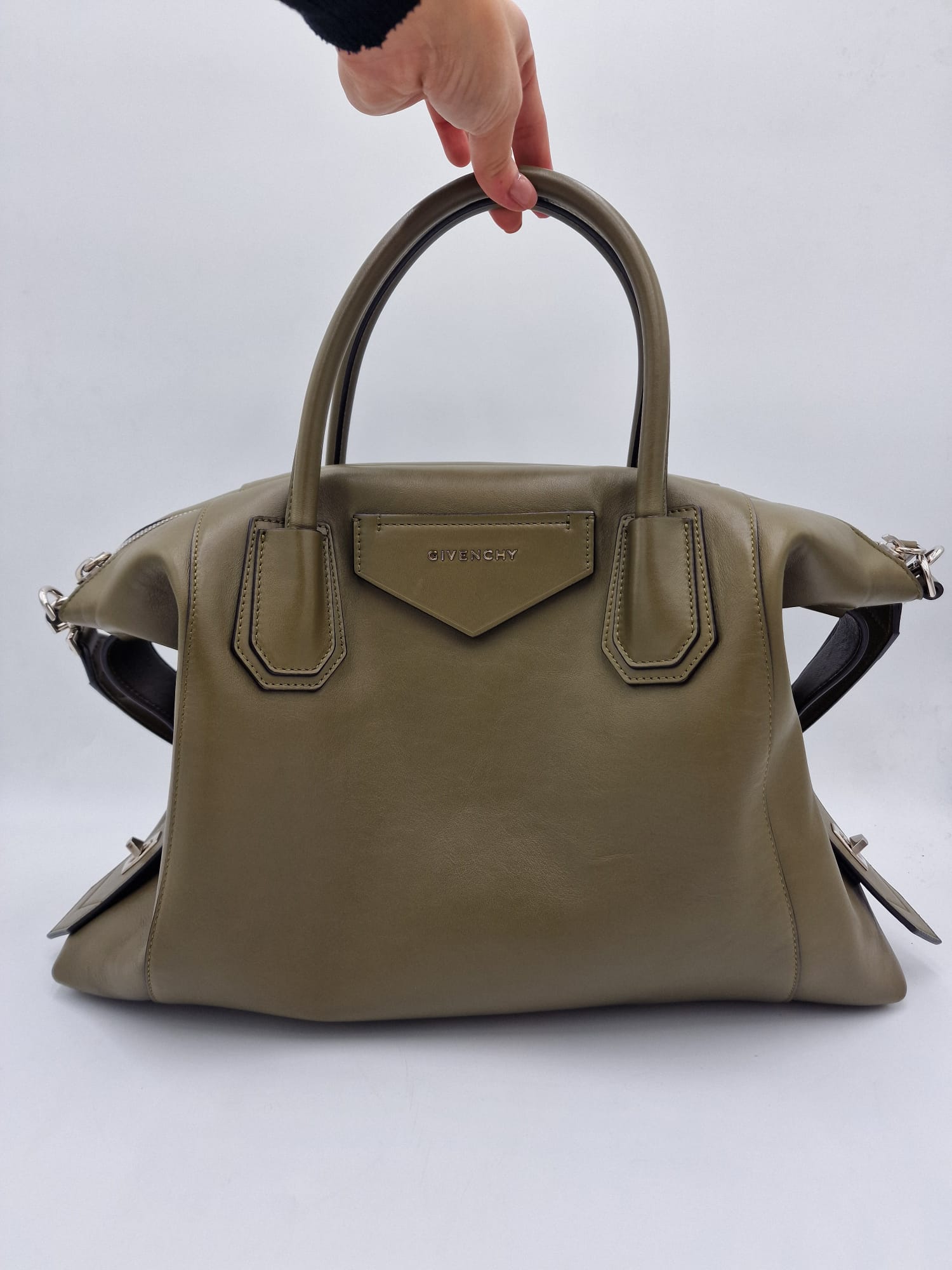 Givenchy Antigona Khaki Olive Green