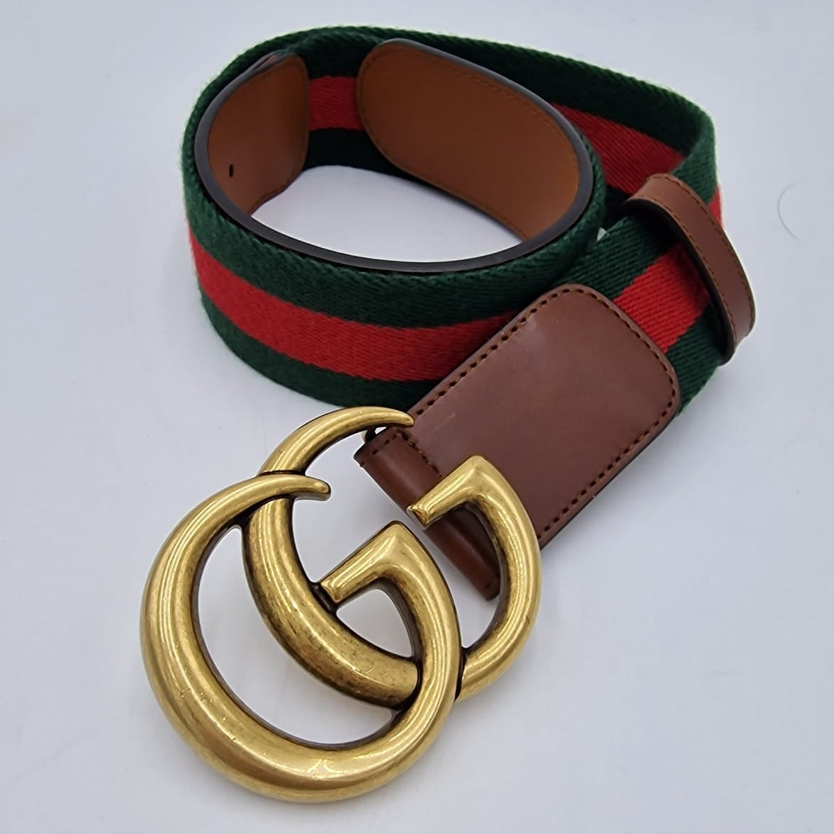 Gucci GG WEB Wide Belt