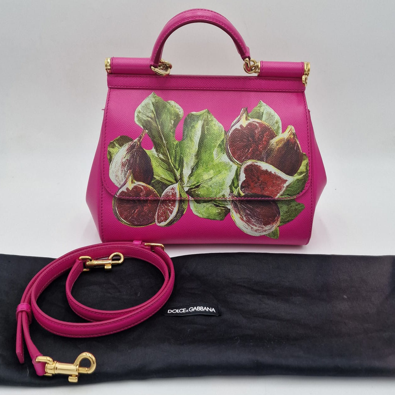 Dolce & Gabbana Sicily Black Bag