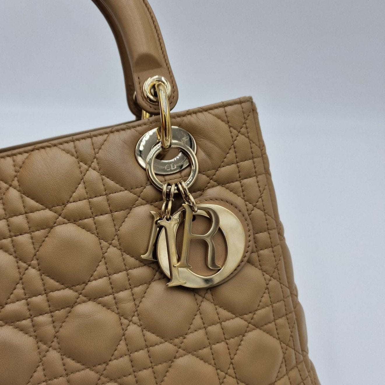 Dior Lady Medium Beige bag