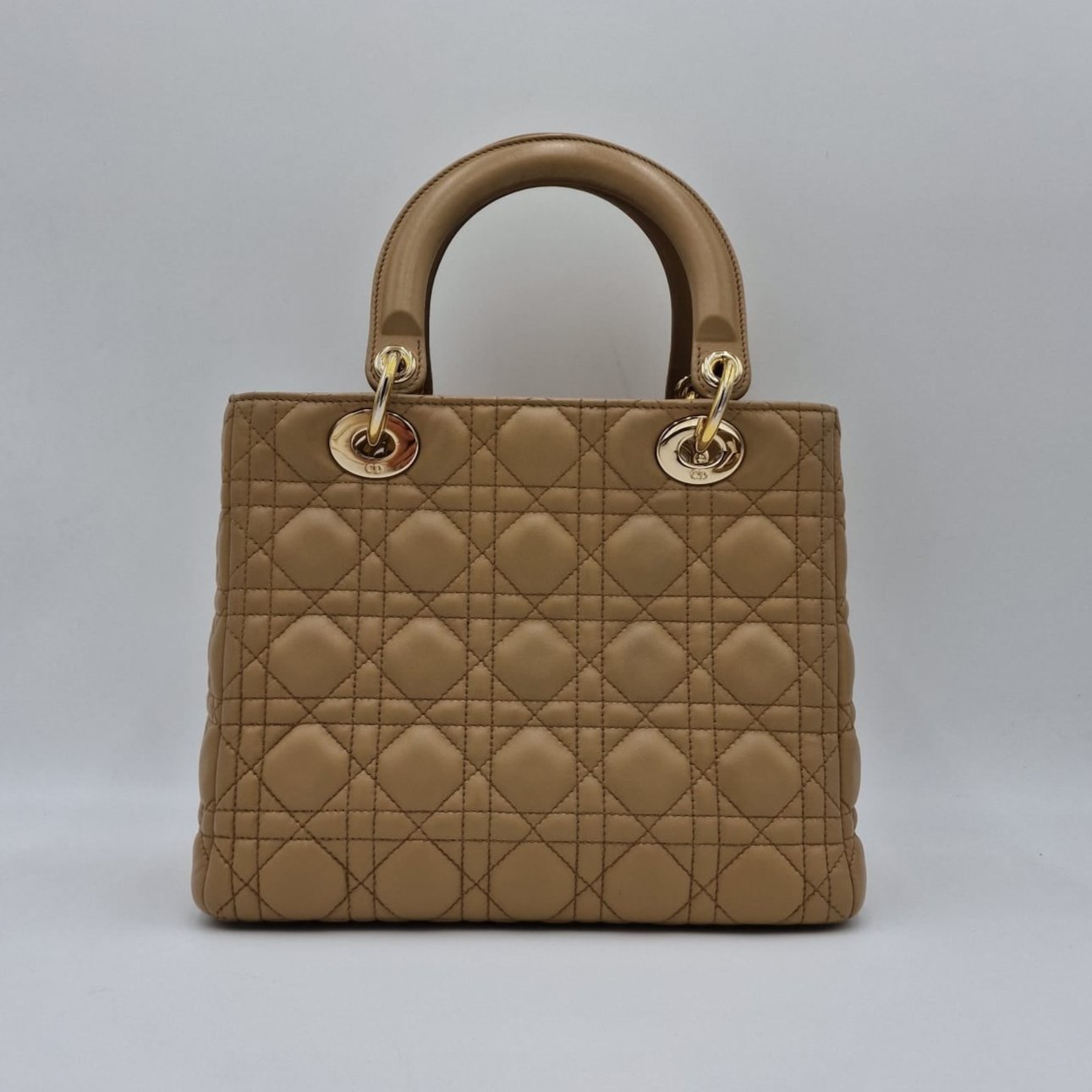 Dior Lady Medium Beige bag