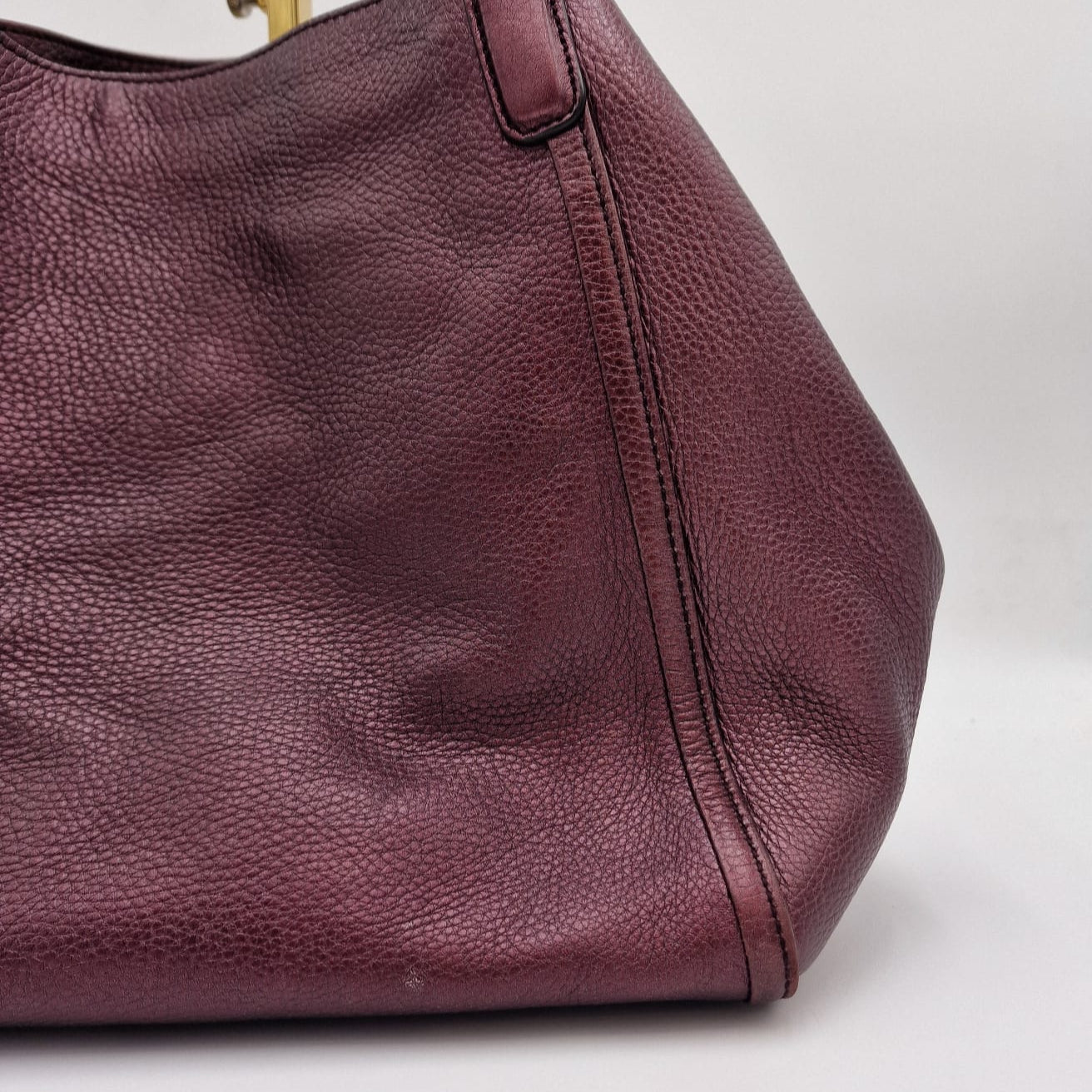 Bolso tote pequeño de cuero Gucci Soho