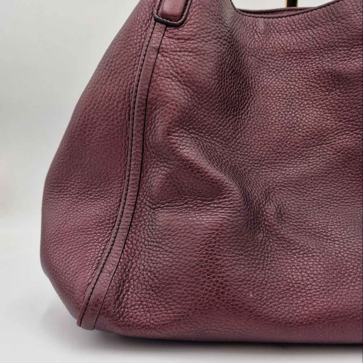 Bolso tote pequeño de cuero Gucci Soho