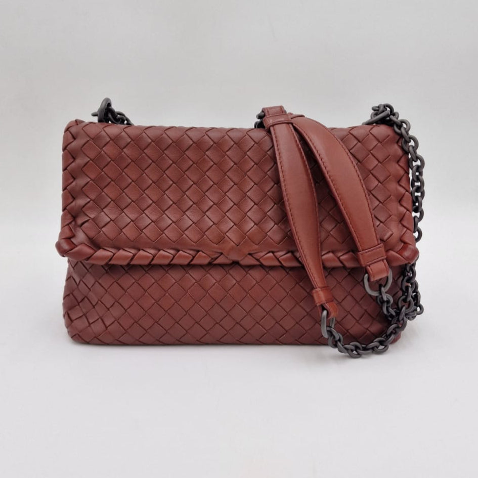 Bottega Veneta Intrecciato Small Olimpia