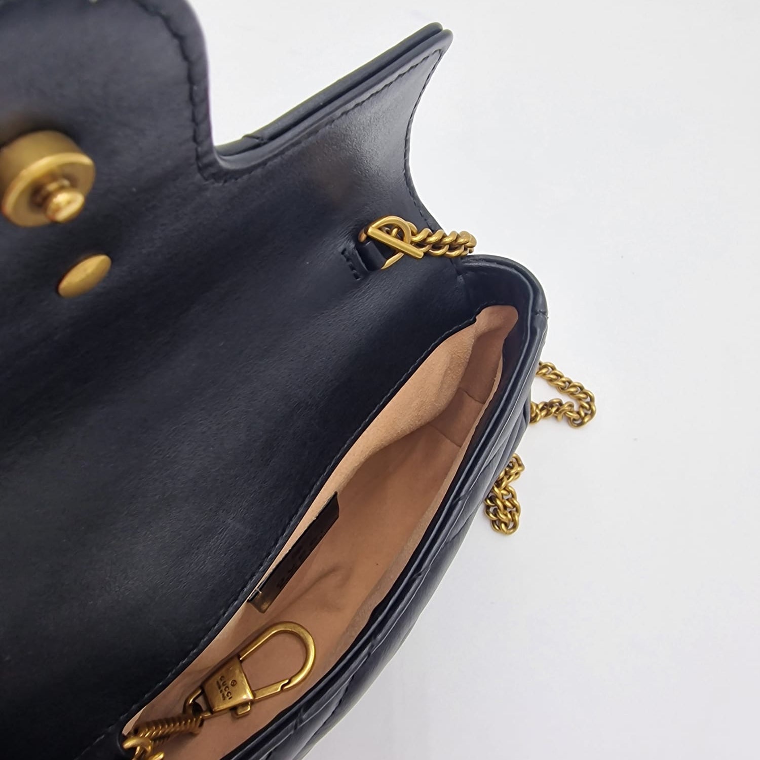 Bolso Gucci Marmont Super Mini Negro