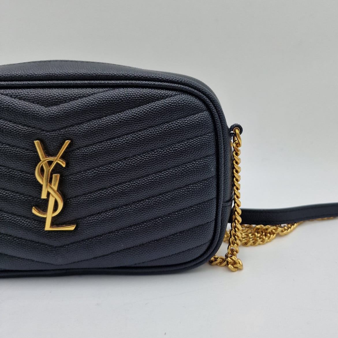Saint Laurent Mini Lou bag.