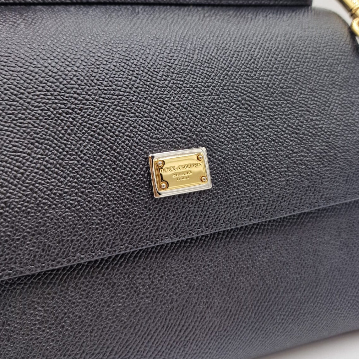 Dolce & Gabbana Bolso Sicilia Negro