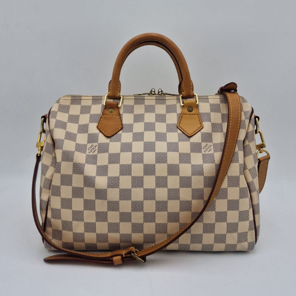 Louis Vuitton Speedy 25 Bandouliere Empreinte Monograma
