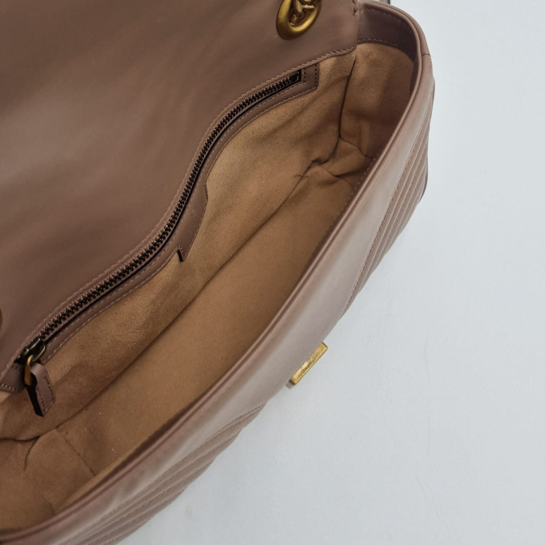 Gucci Marmont Rosa Viejo Pequeño