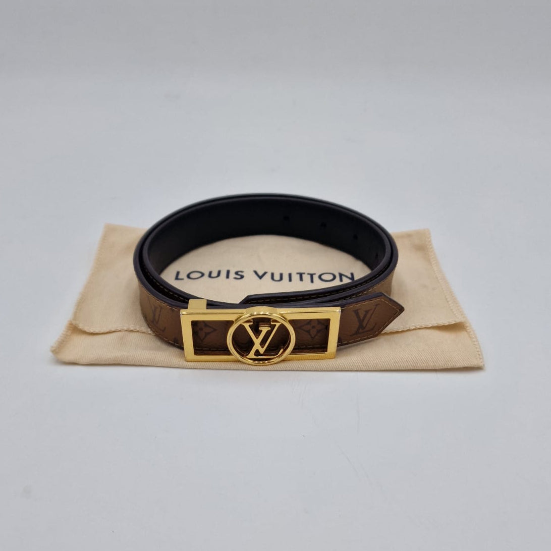 Louis Vuitton Dauphine Monogram Reverse Belt