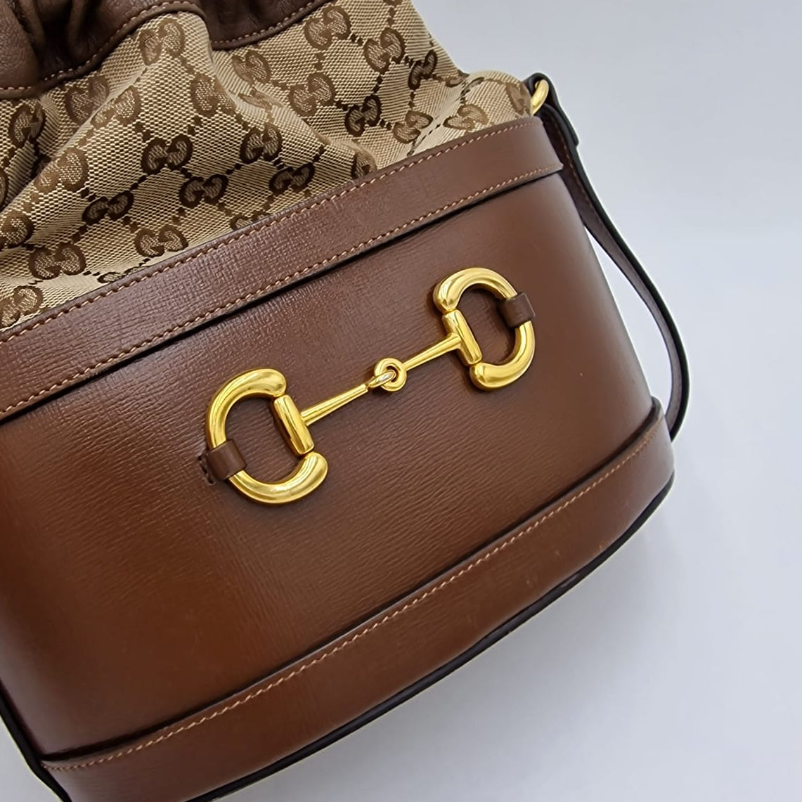 Gucci Bucket Horsebit 1955 Brown
