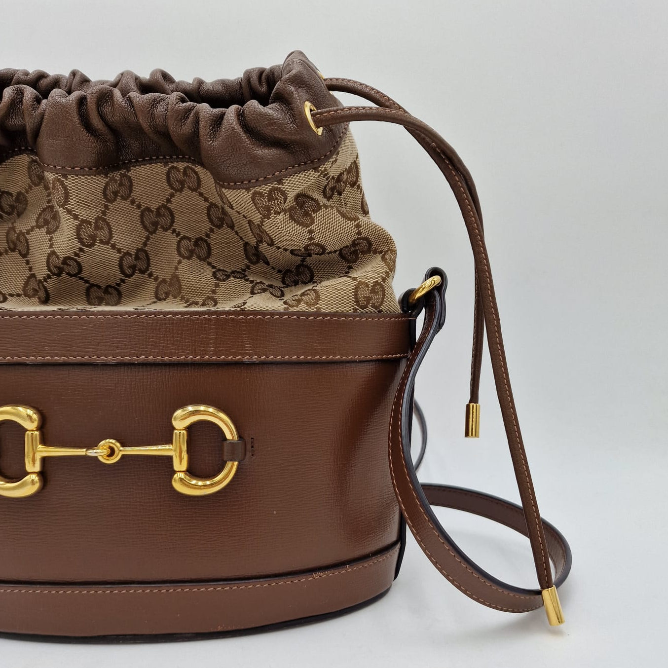 Gucci Bucket Horsebit 1955 Brown