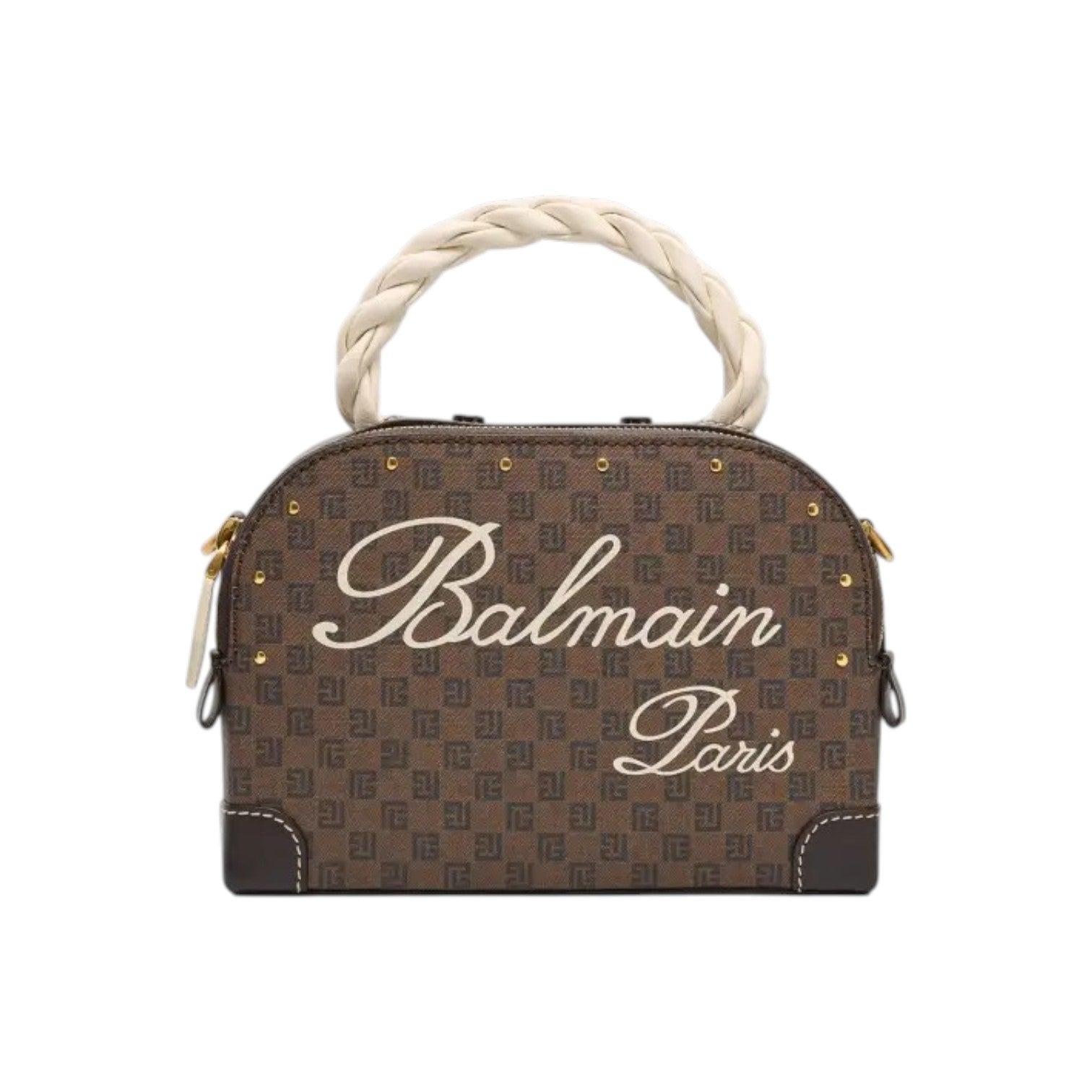 Balmain Monogram Make Up Bag