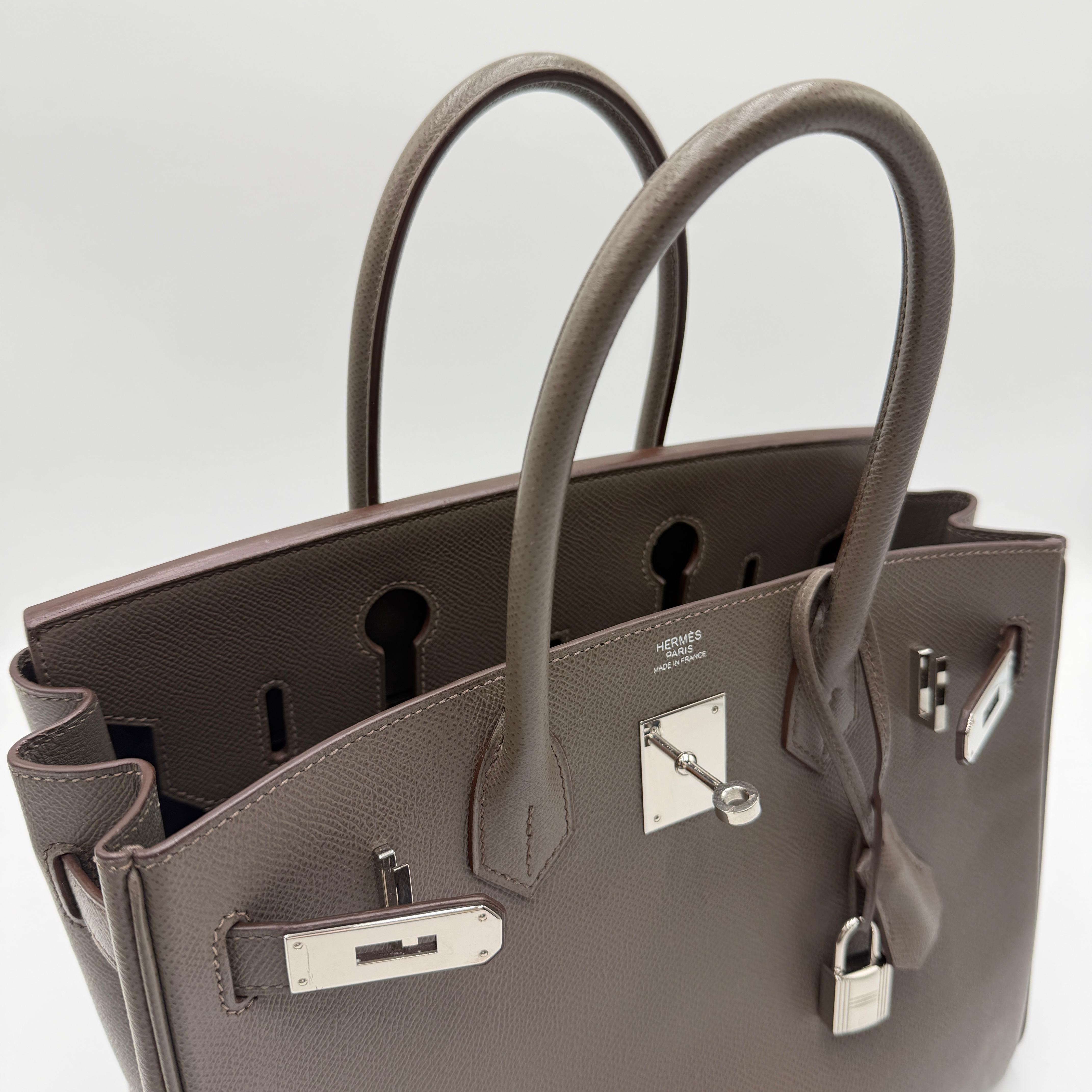 Hermès Birkin 30 Gris Etain